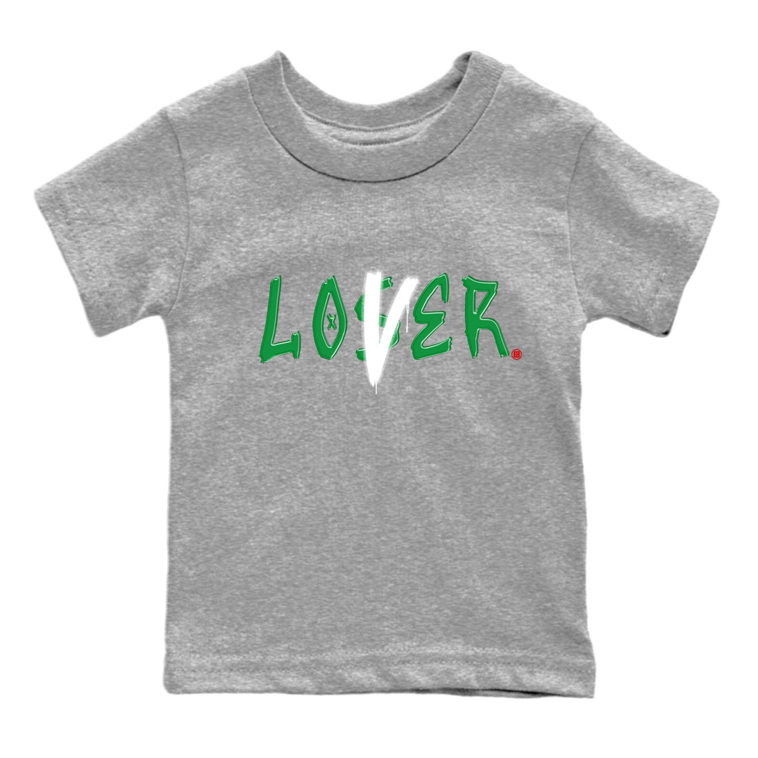 Loser Lover Kids Tops - Air Jordan 3 Lucky Green