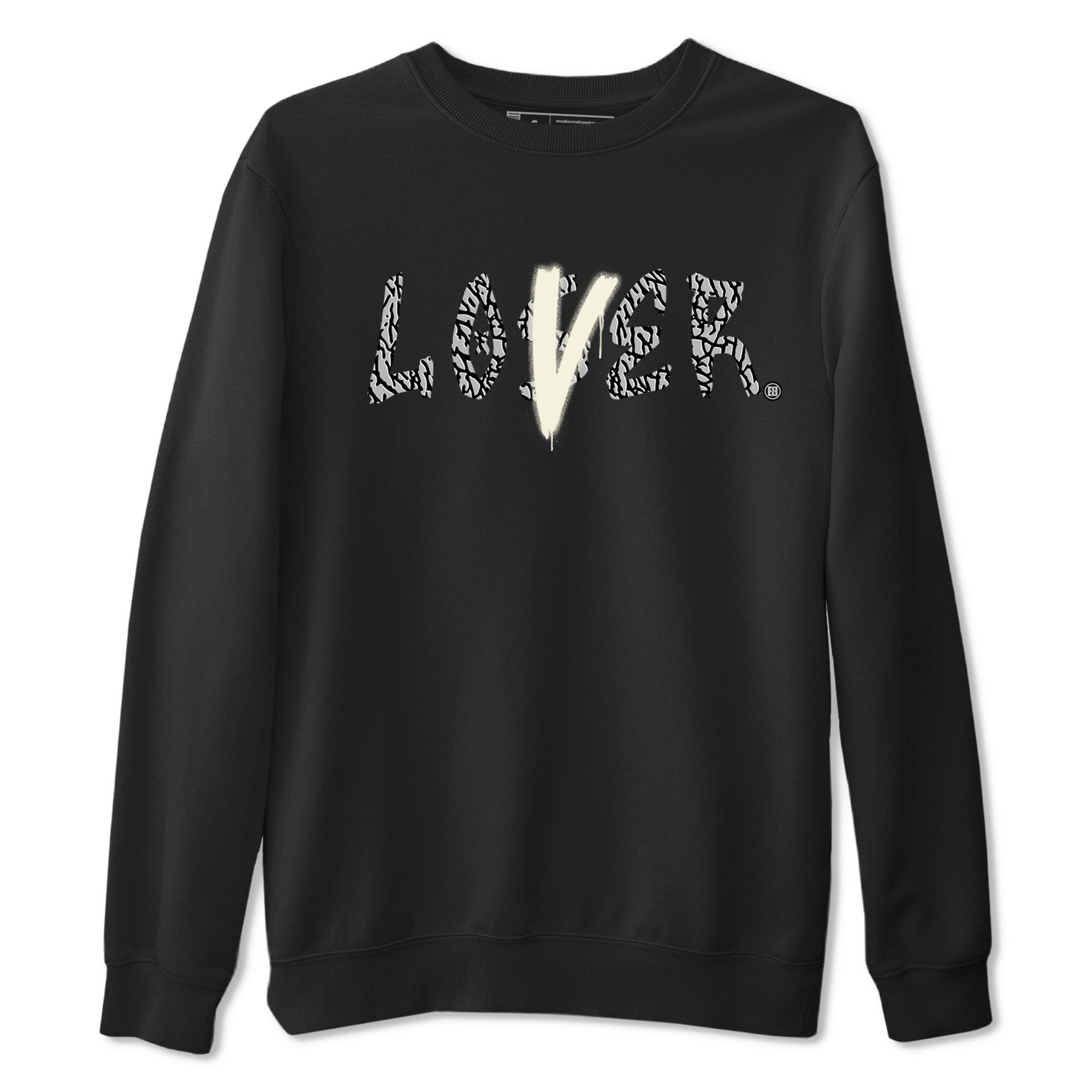 Loser Lover snkmatch Tee - Air Jordan 3 Off Noir