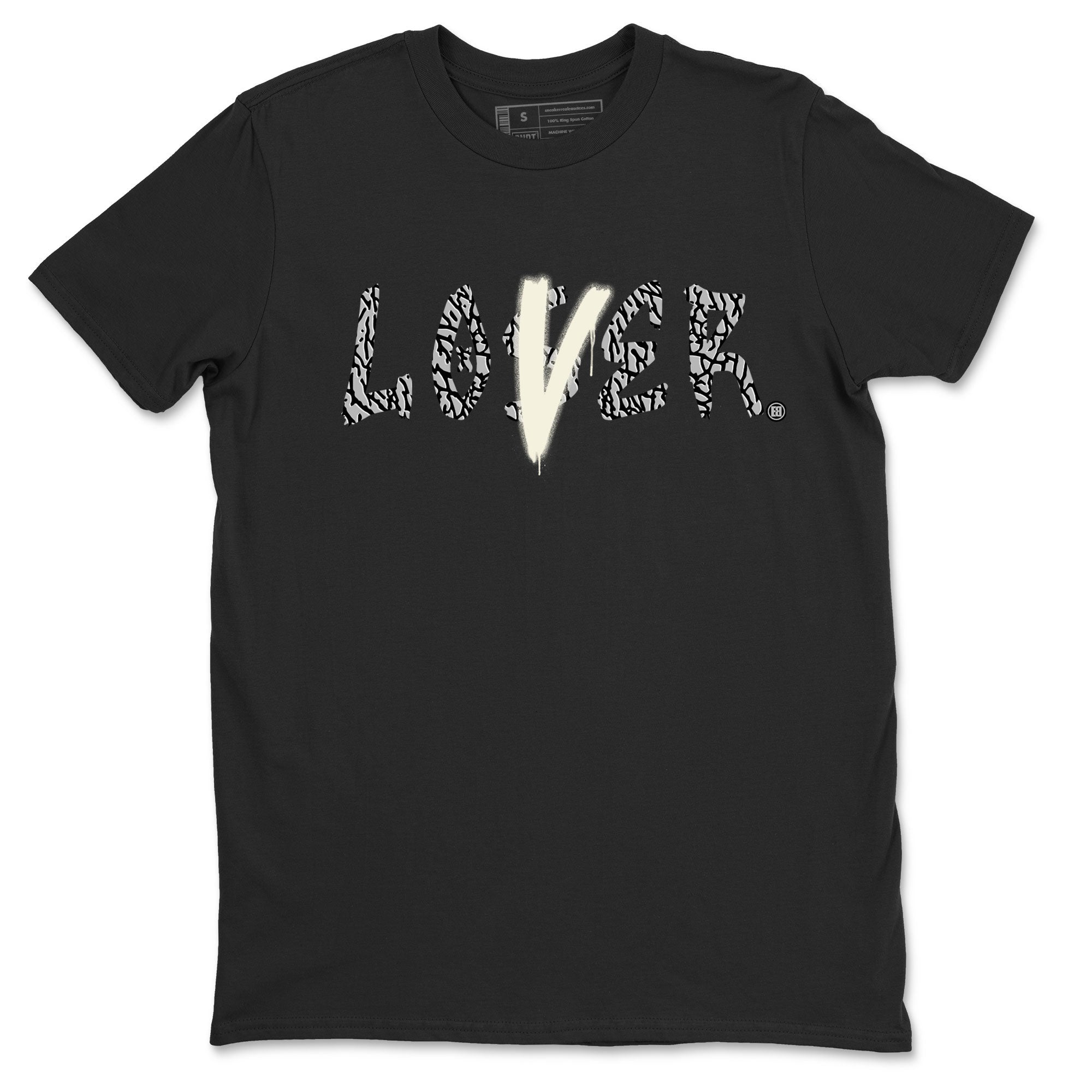 Loser Lover snkmatch Tee - Air Jordan 3 Off Noir