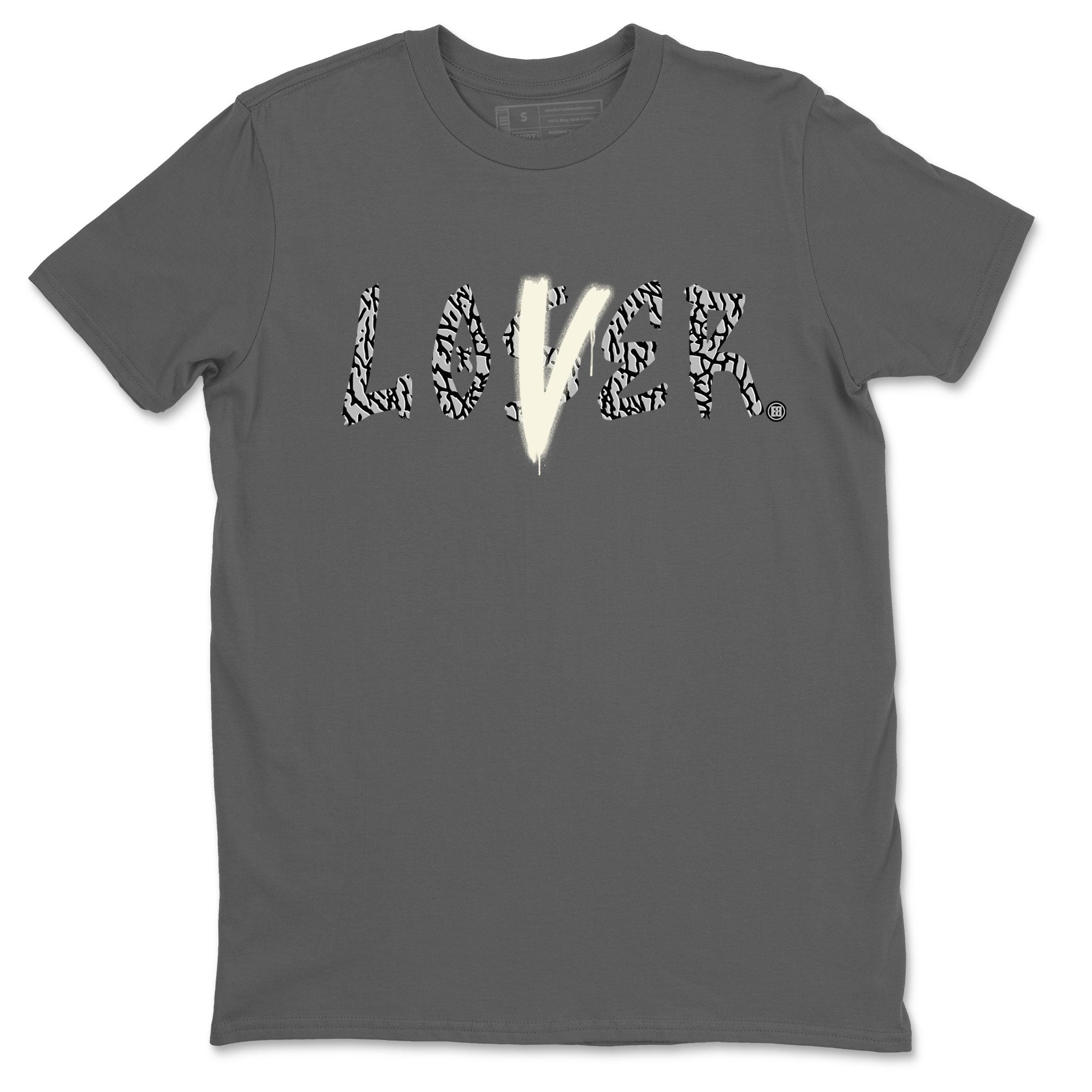 Loser Lover snkmatch Tee - Air Jordan 3 Off Noir