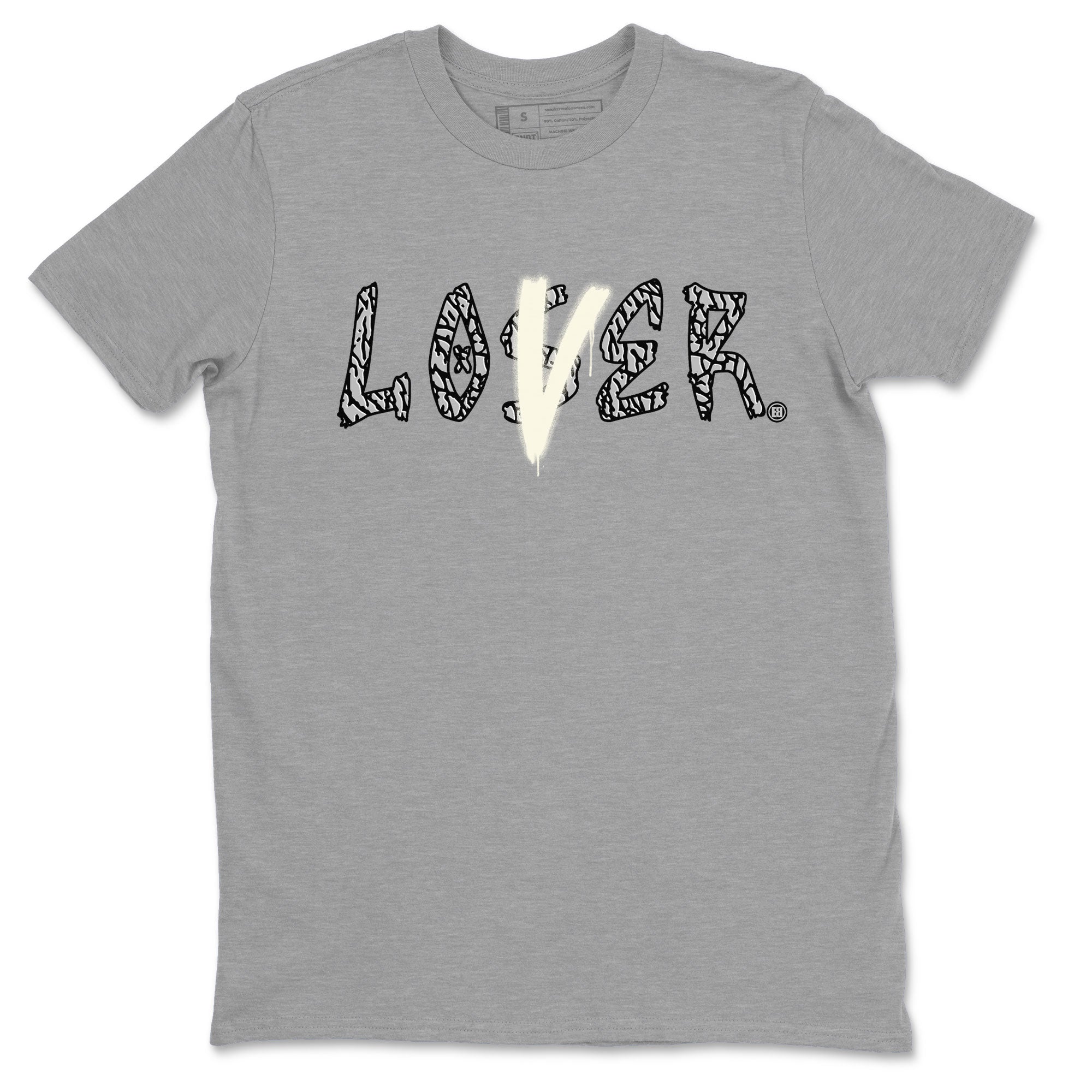 Loser Lover snkmatch Tee - Air Jordan 3 Off Noir