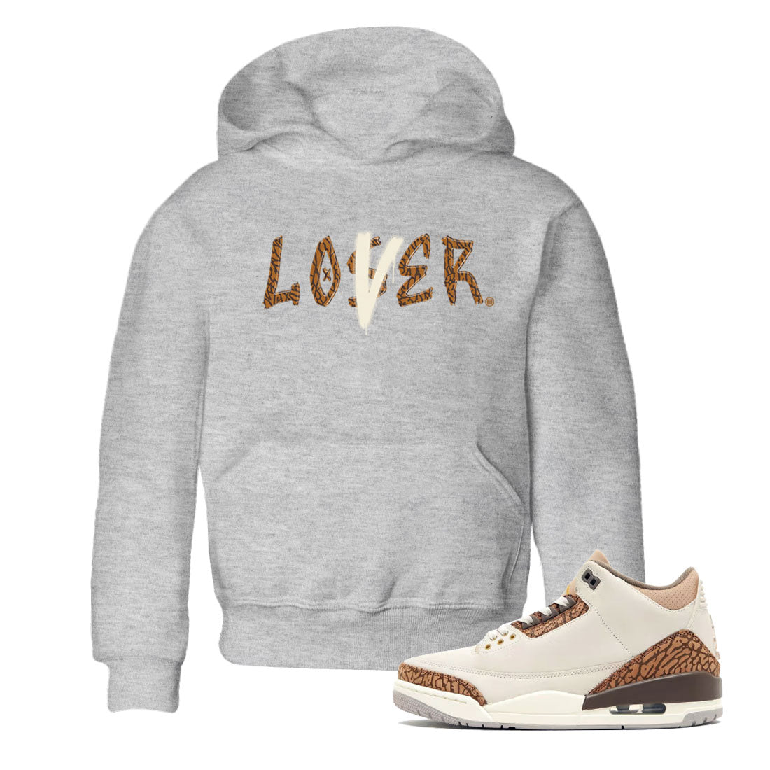 Loser Lover snkmatch Tee Kids - Air Jordan 3 Palomino