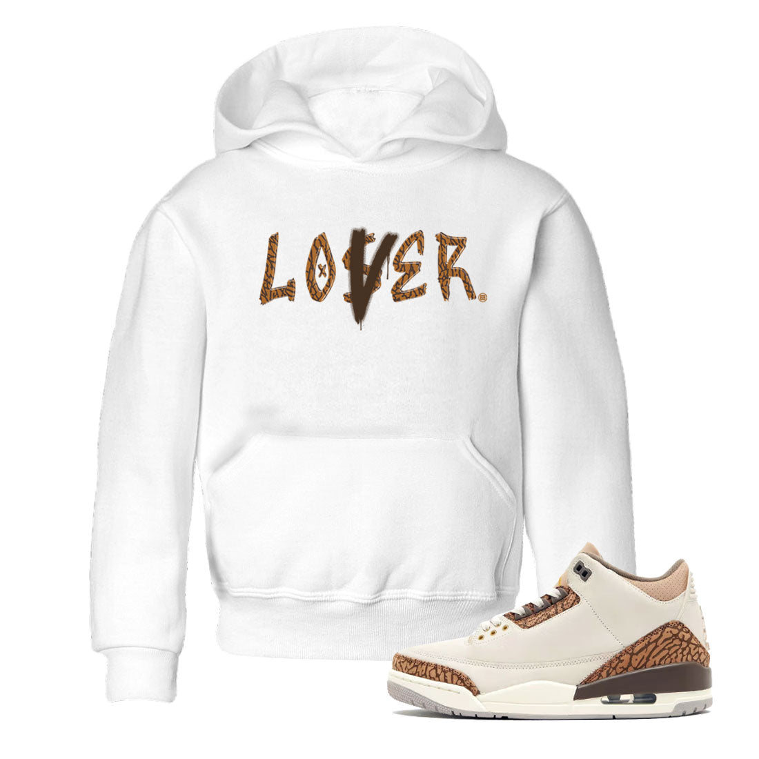 Loser Lover snkmatch Tee Kids - Air Jordan 3 Palomino