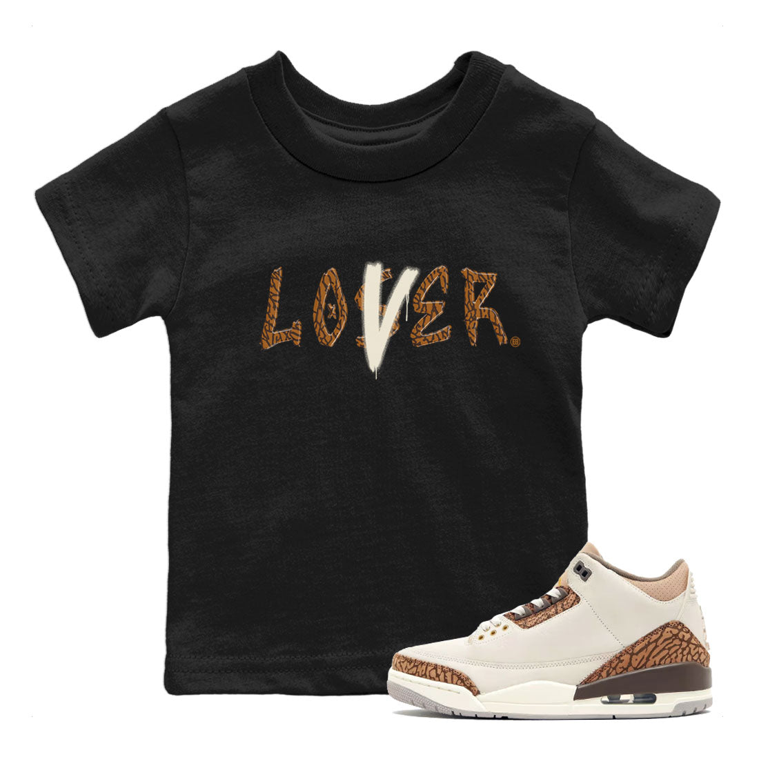 Loser Lover snkmatch Tee Kids - Air Jordan 3 Palomino