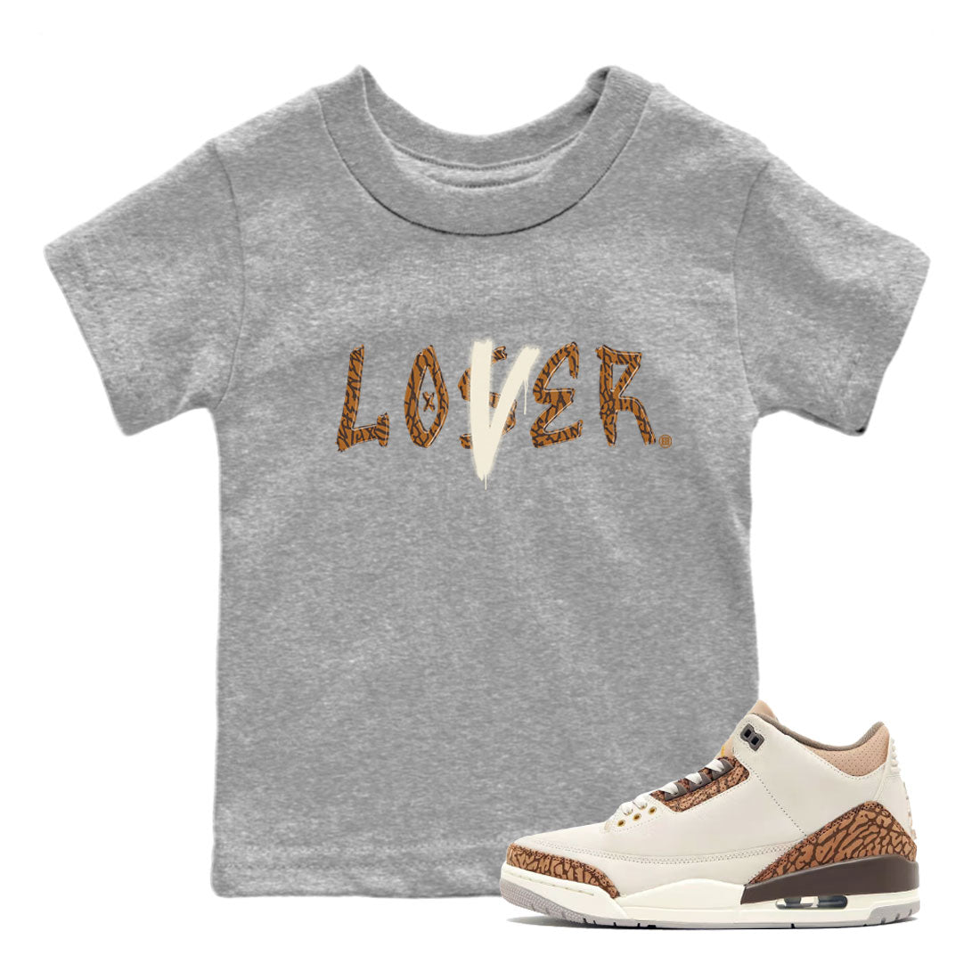 Loser Lover snkmatch Tee Kids - Air Jordan 3 Palomino