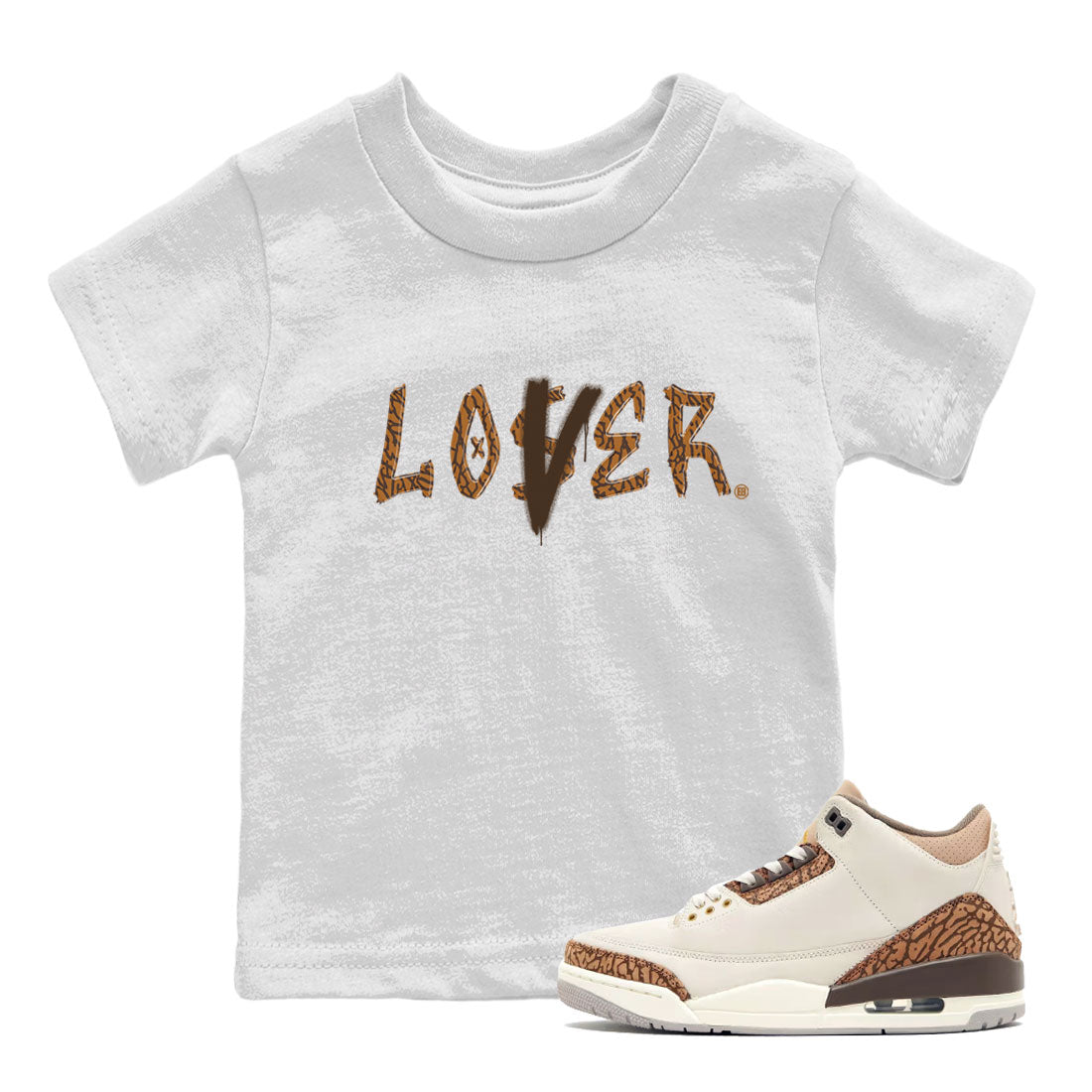 Loser Lover snkmatch Tee Kids - Air Jordan 3 Palomino