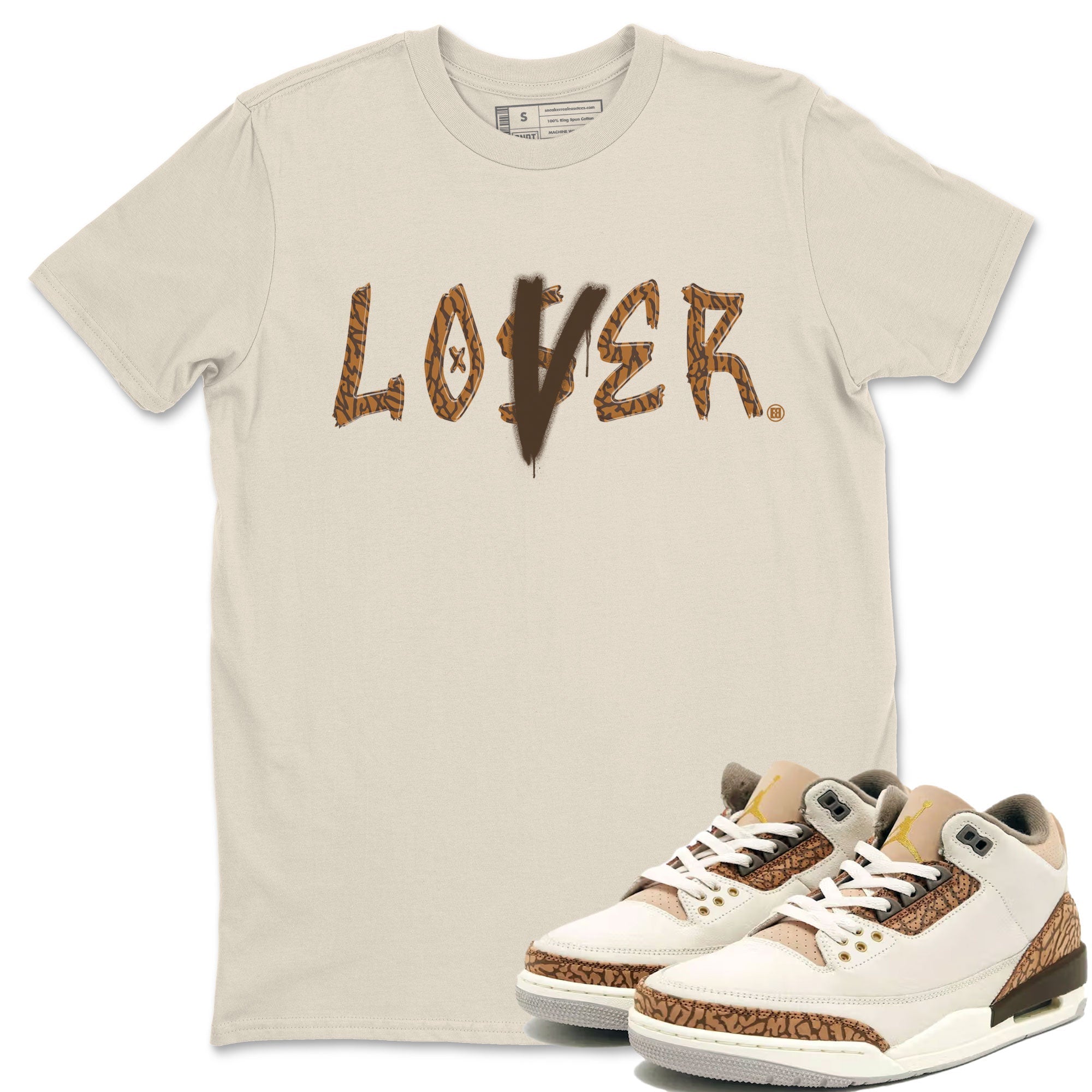 Loser Lover snkmatch Tee - Air Jordan 3 Palomino