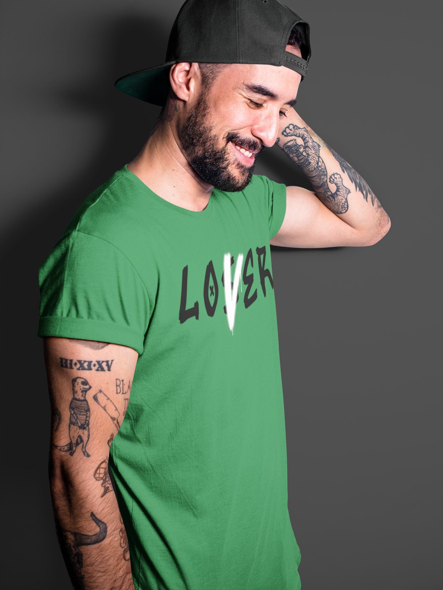 Loser Lover Unisex Tops - Air Jordan 3 Pine Green