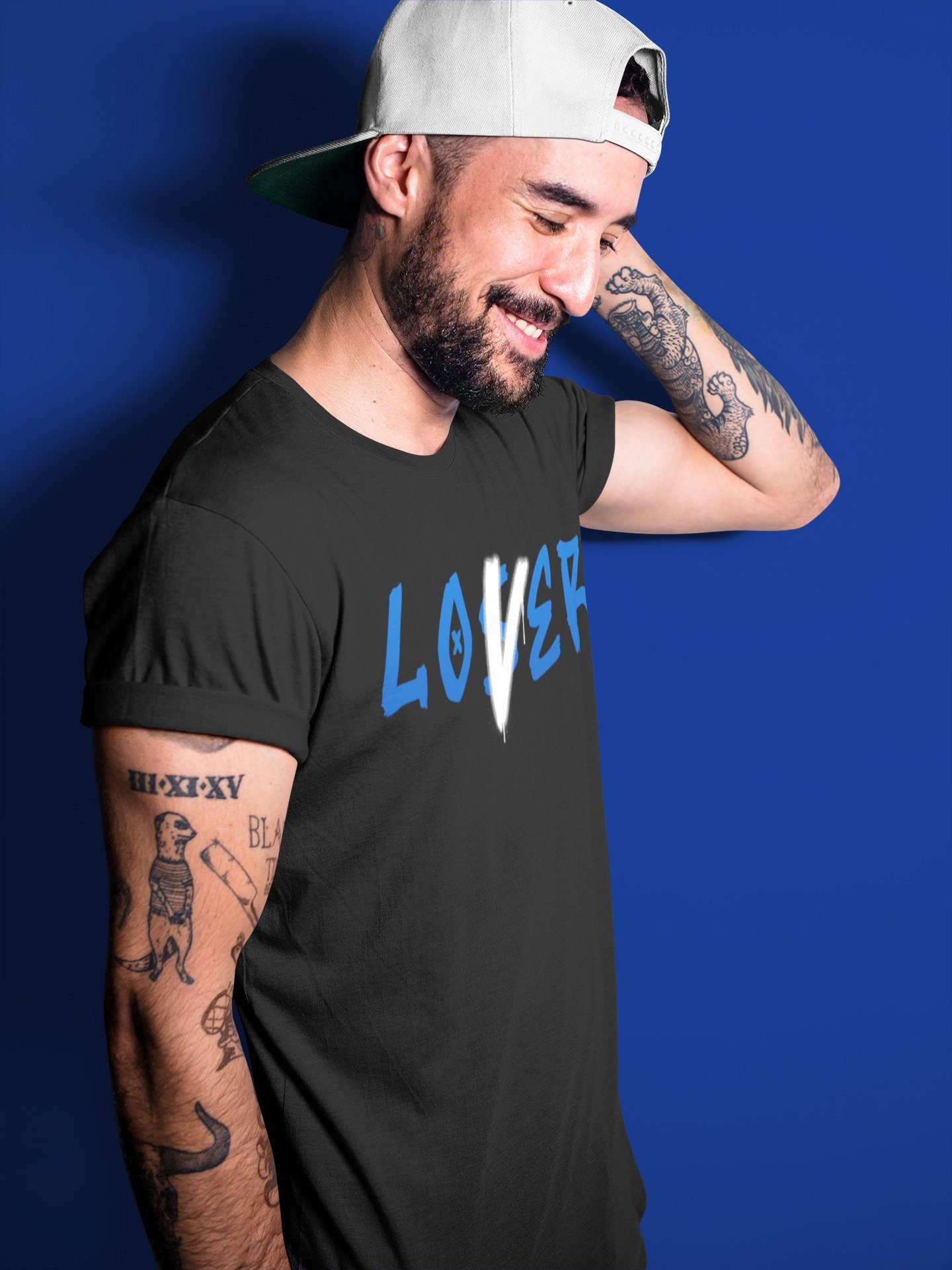 Loser Lover Unisex Tops - Air Jordan 3 Racer Blue
