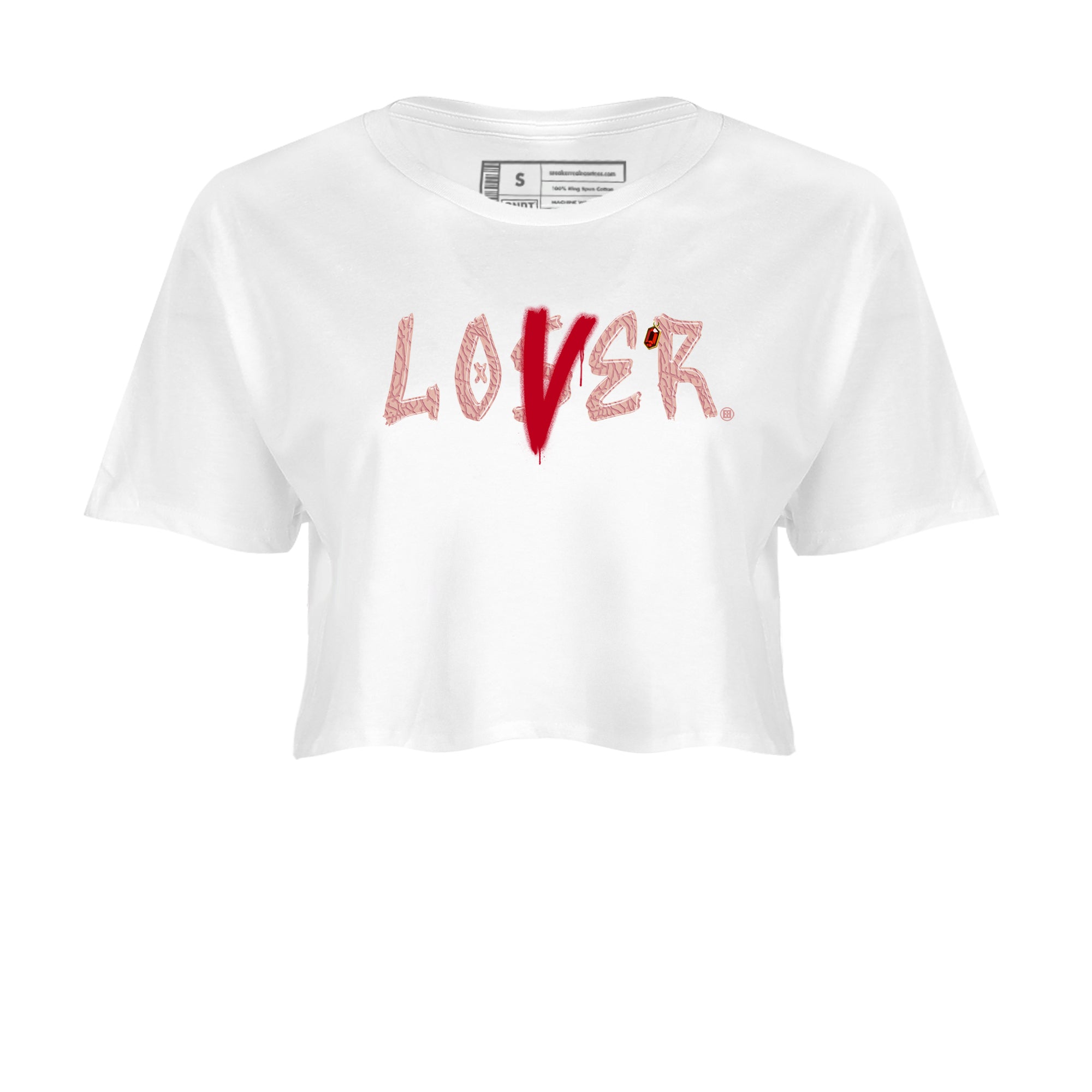 Loser Lover snkmatch Women's Top - Air Jordan 3 Valentines Day
