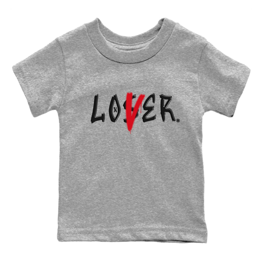 Loser Lover snkmatch Tees Kids - Air Jordan 4 Bred Reimagined