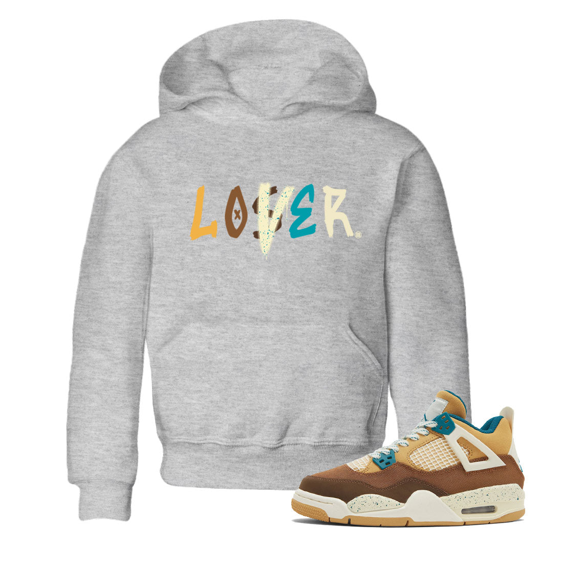 Loser Lover snkmatch Tee Kids - Air Jordan 4 Cacao Wow