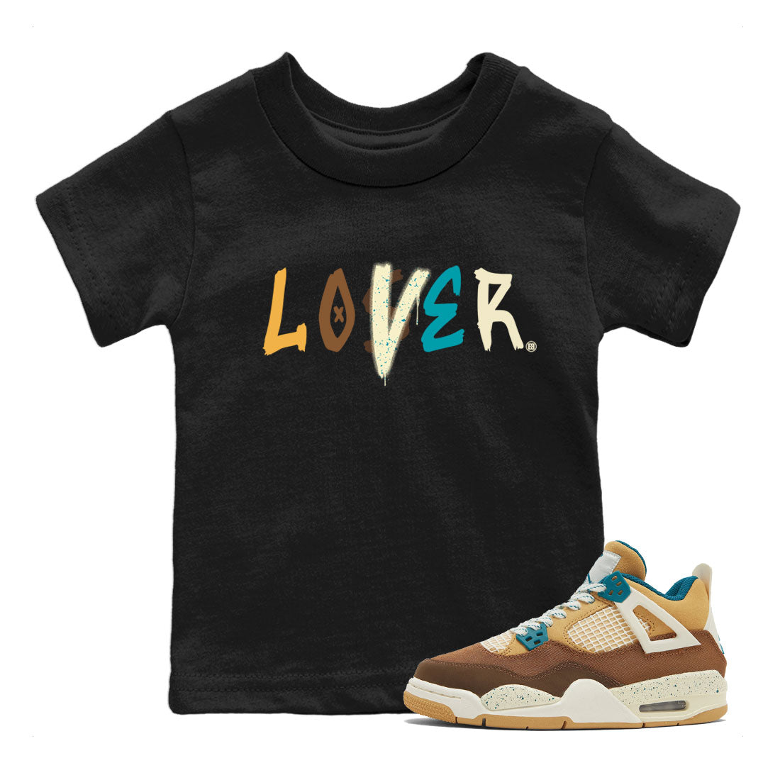 Loser Lover snkmatch Tee Kids - Air Jordan 4 Cacao Wow