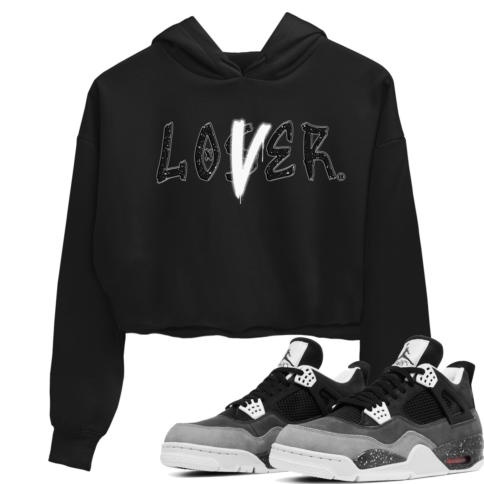 Loser Lover snkmatch Women's Top - Air Jordan 4 Fear