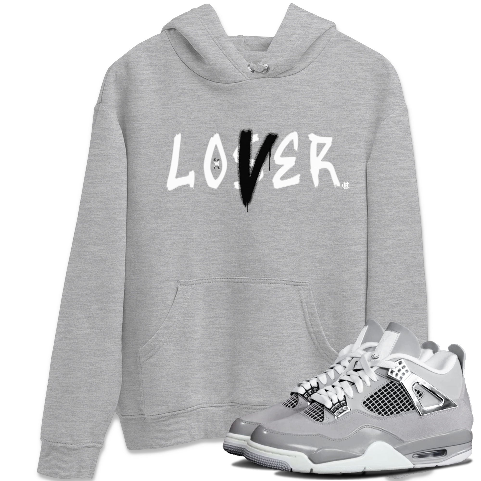 Loser Lover snkmatch Tee - Air Jordan 4 Frozen Moments