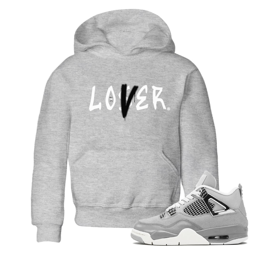 Loser Lover snkmatch Tee Kids - Air Jordan 4 Frozen Moments