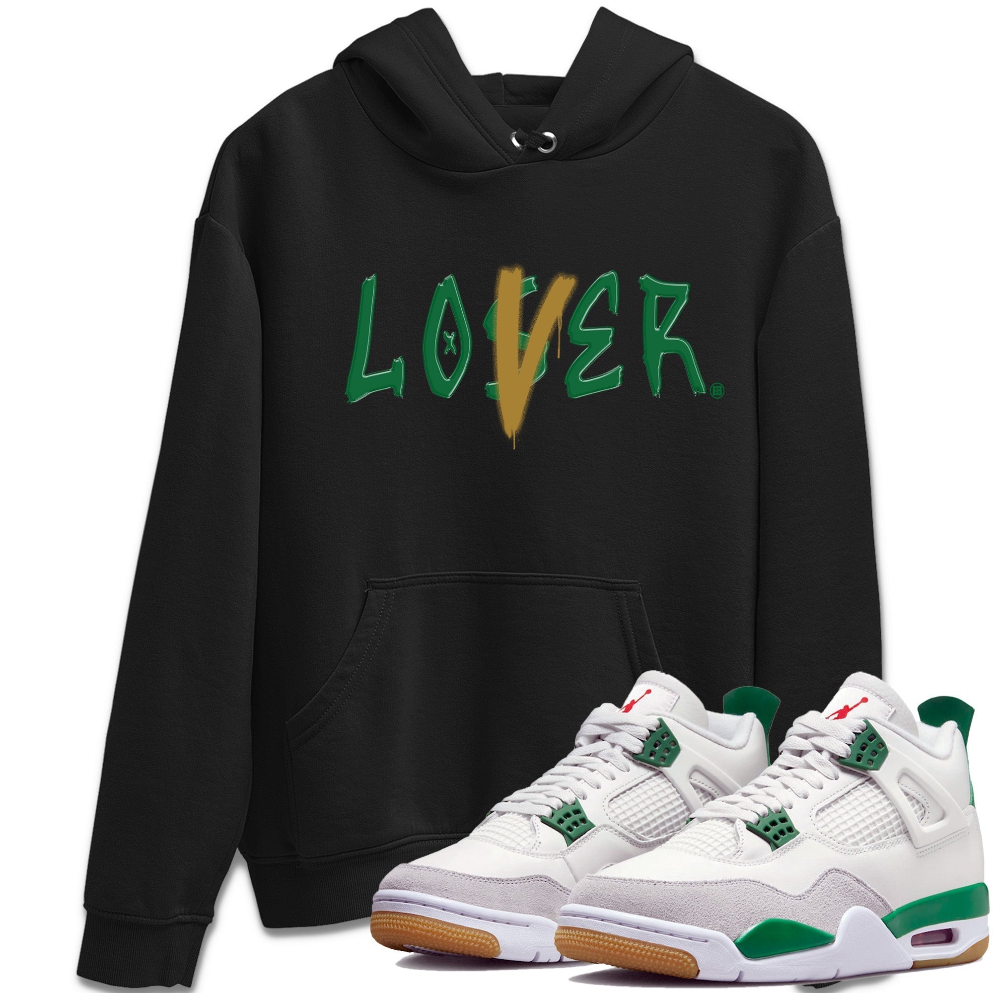 Loser Lover Unisex Tops - Air Jordan 4 Pine Green SB