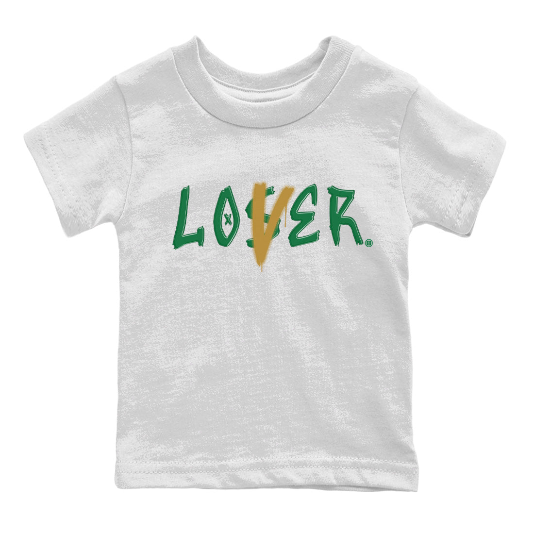 Loser Lover Kids Tops - Air Jordan 4 Pine Green