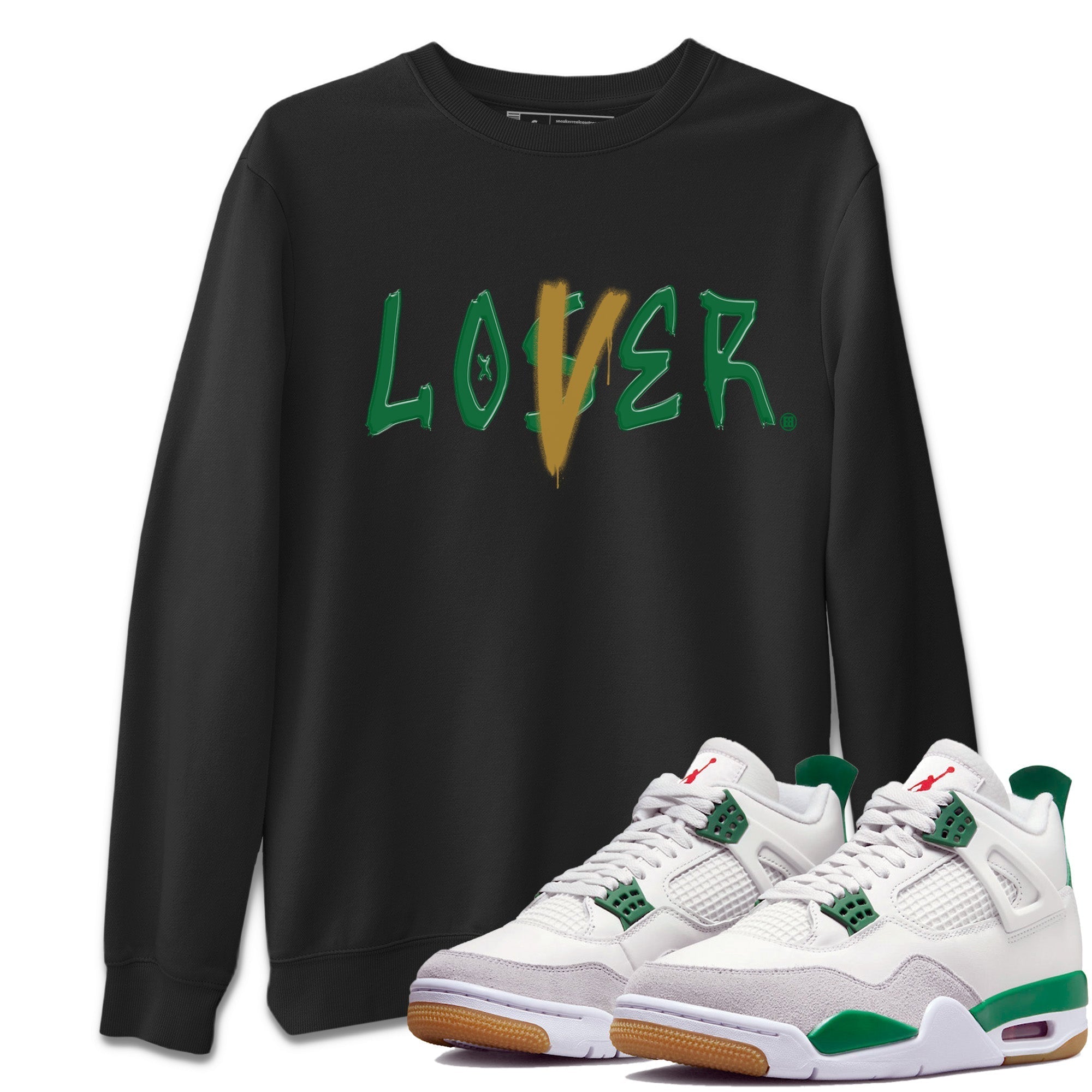 Loser Lover Unisex Tops - Air Jordan 4 Pine Green SB