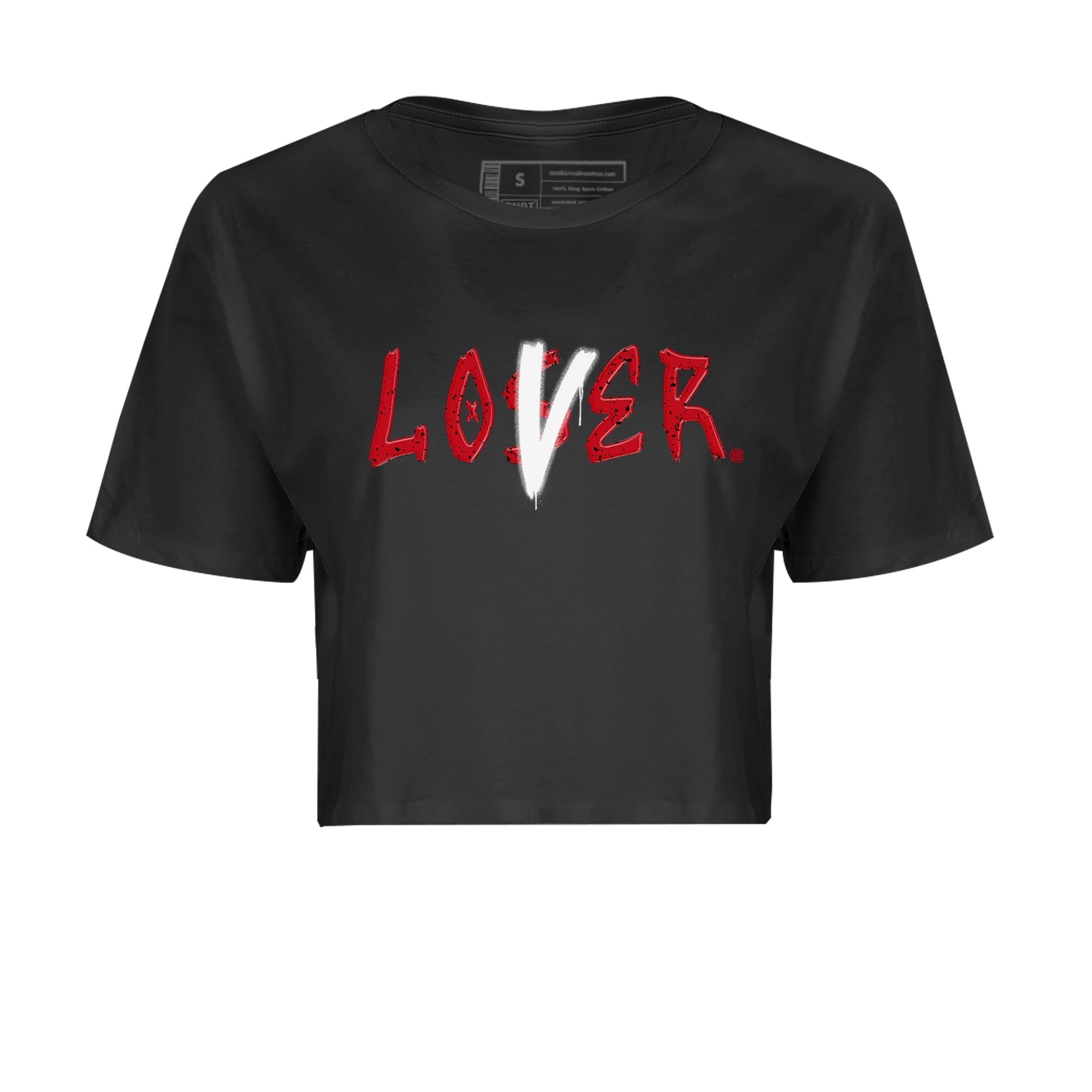 Loser Lover Women's Tops - Air Jordan 4 Red Cement