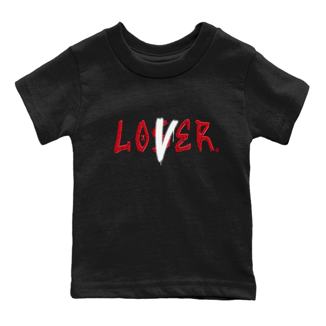 Loser Lover Kids Tops - Air Jordan 4 Red Cement