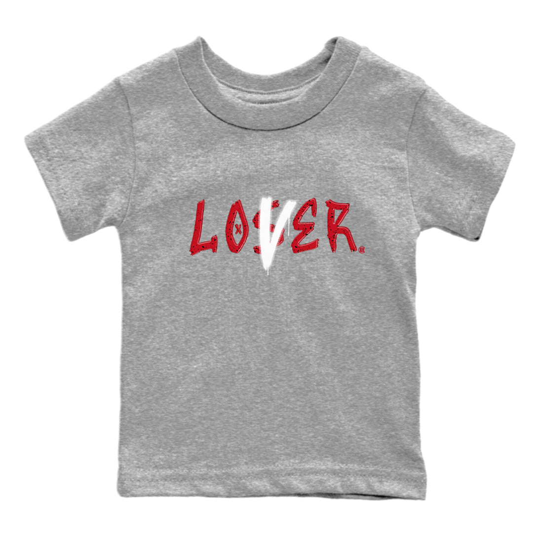 Loser Lover Kids Tops - Air Jordan 4 Red Cement