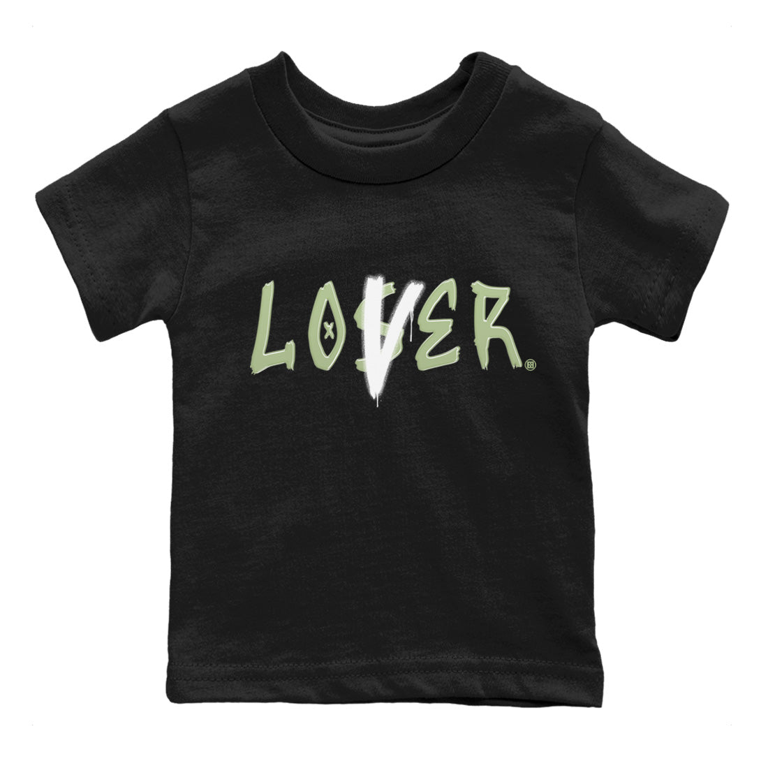 Loser Lover Kids Tops - Air Jordan 4 Seafoam