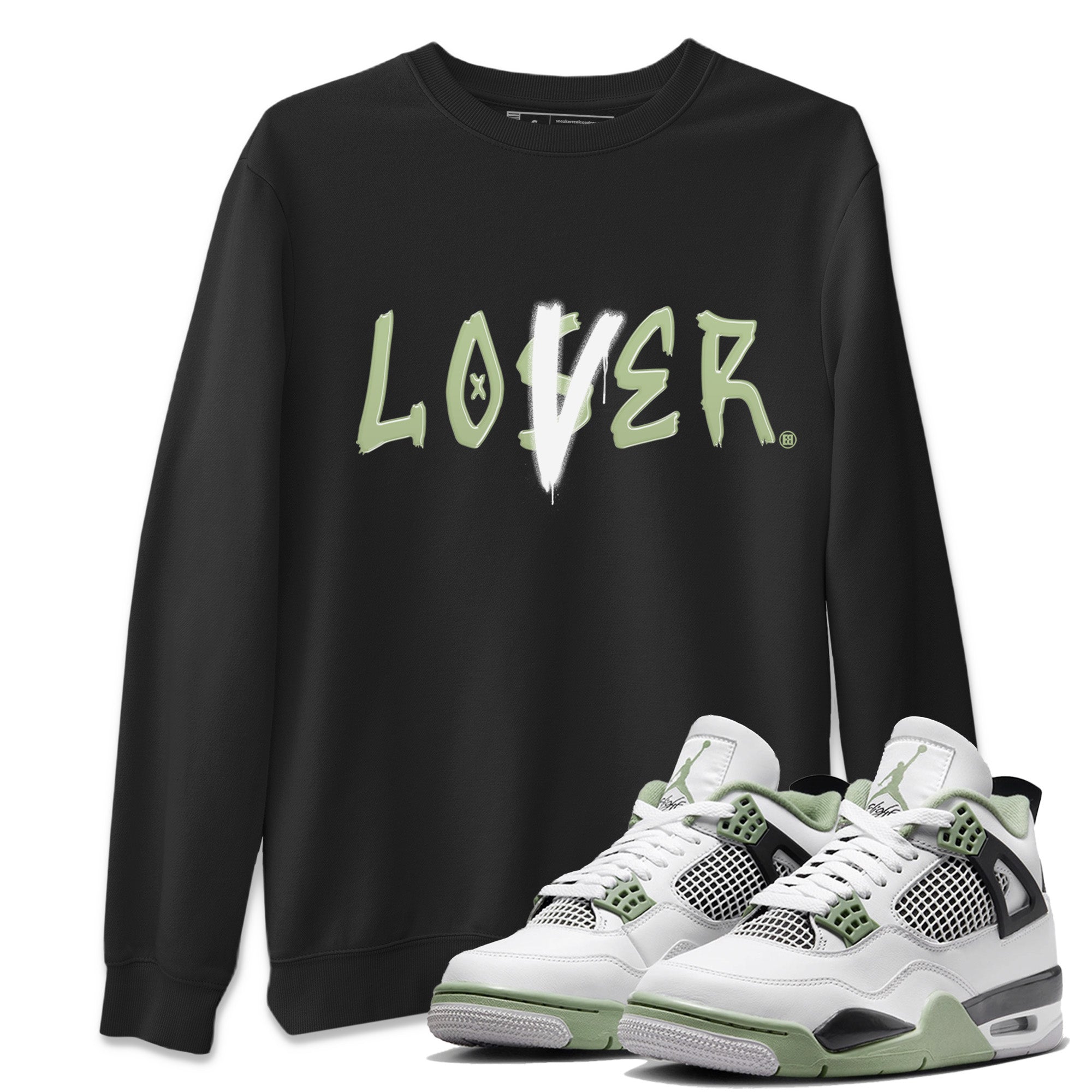 Loser Lover Unisex Tops - Air Jordan 4 Seafoam