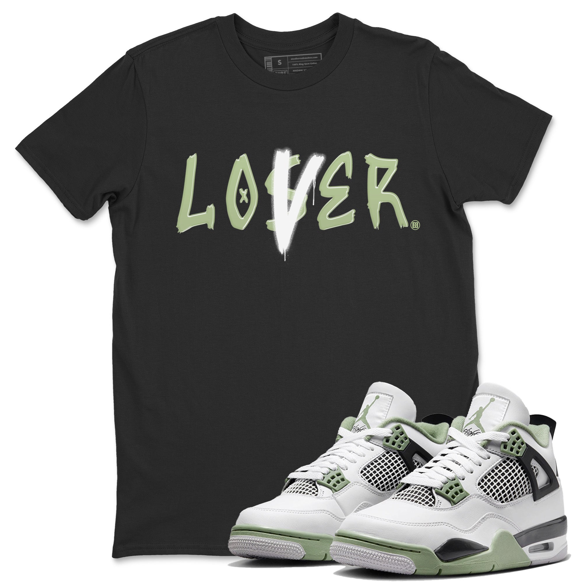 Loser Lover Unisex Tops - Air Jordan 4 Seafoam