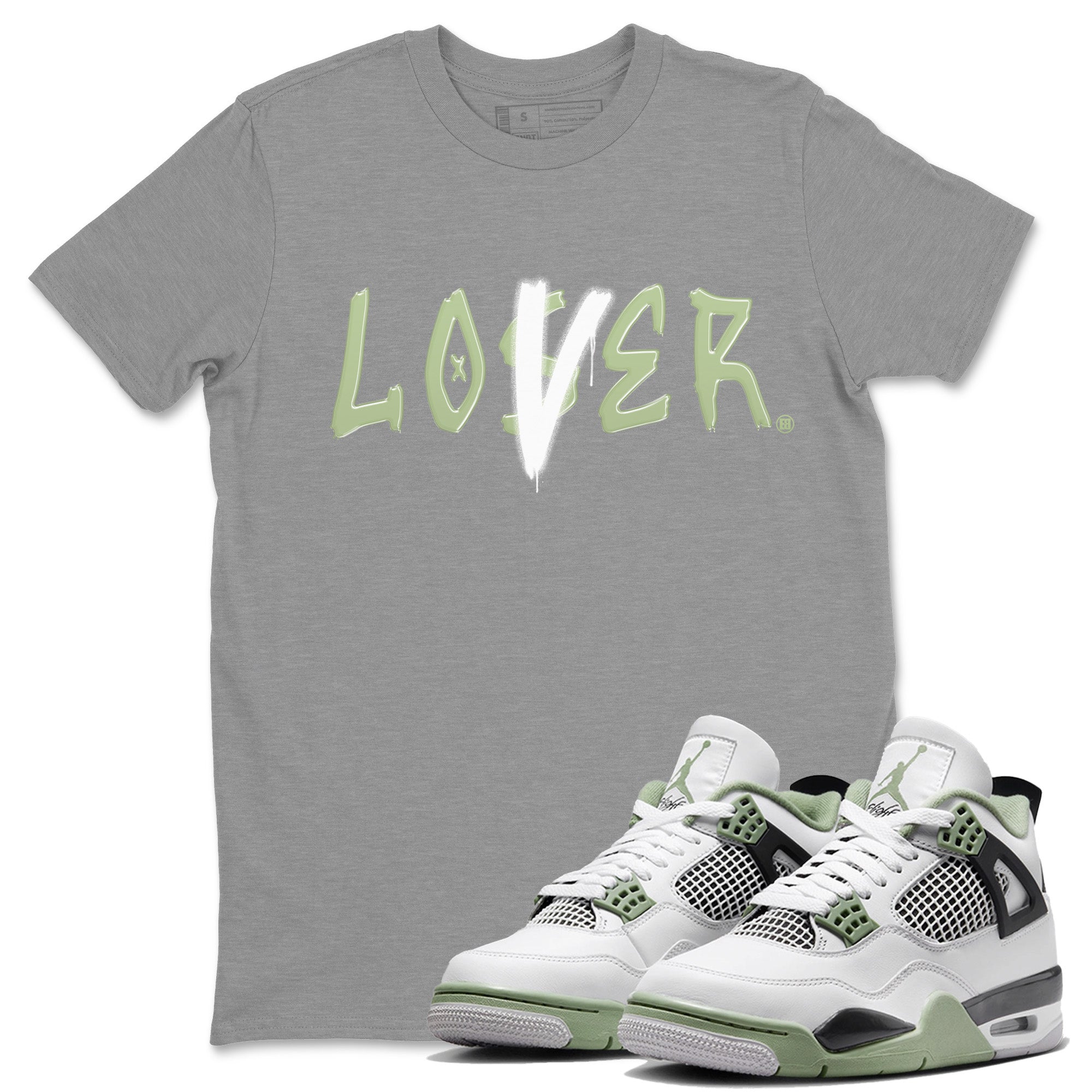 Loser Lover Unisex Tops - Air Jordan 4 Seafoam