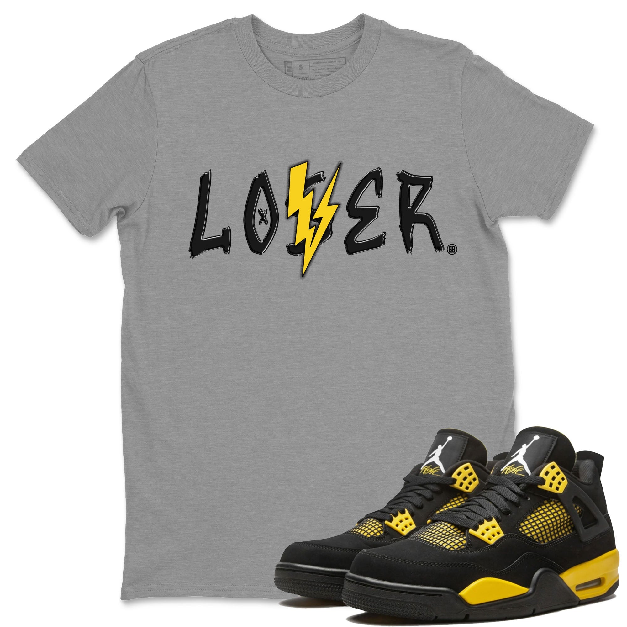 Loser Lover Unisex Tops - Air Jordan 4 Thunder