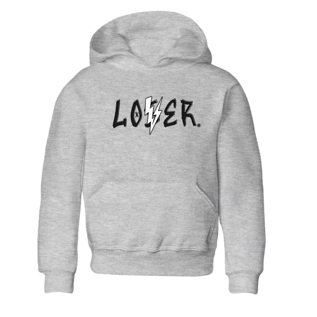 Loser Lover snkmatch Tees Kids - Air Jordan 4 White Thunder