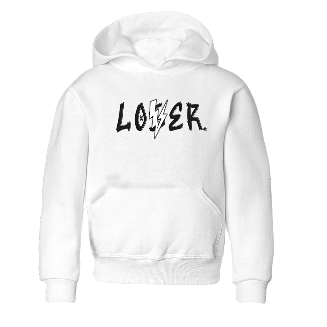 Loser Lover snkmatch Tees Kids - Air Jordan 4 White Thunder