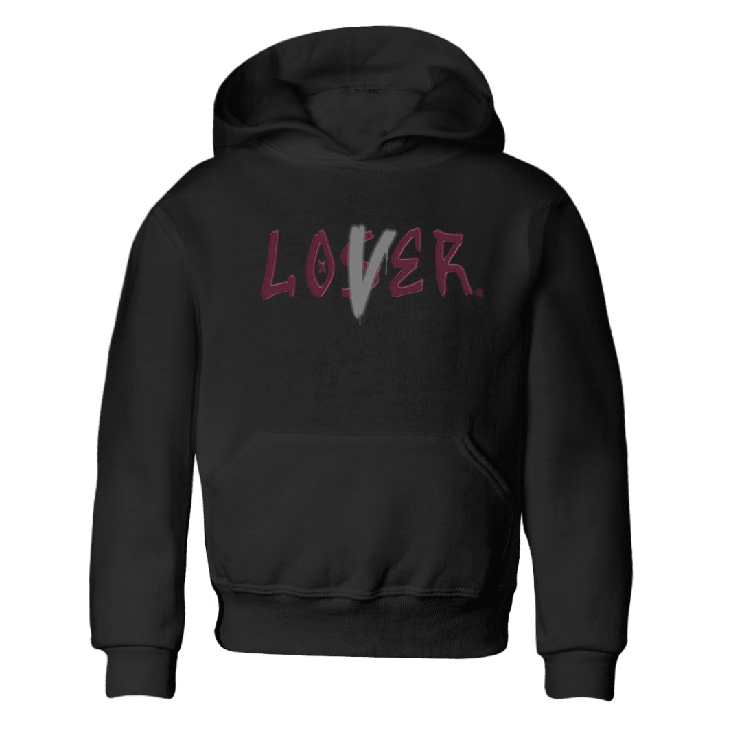 Loser Lover Kids Tops - Air Jordan 5 Burgundy
