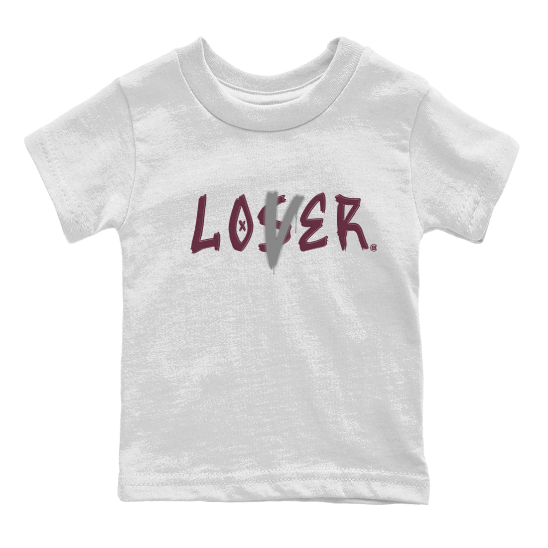 Loser Lover Kids Tops - Air Jordan 5 Burgundy