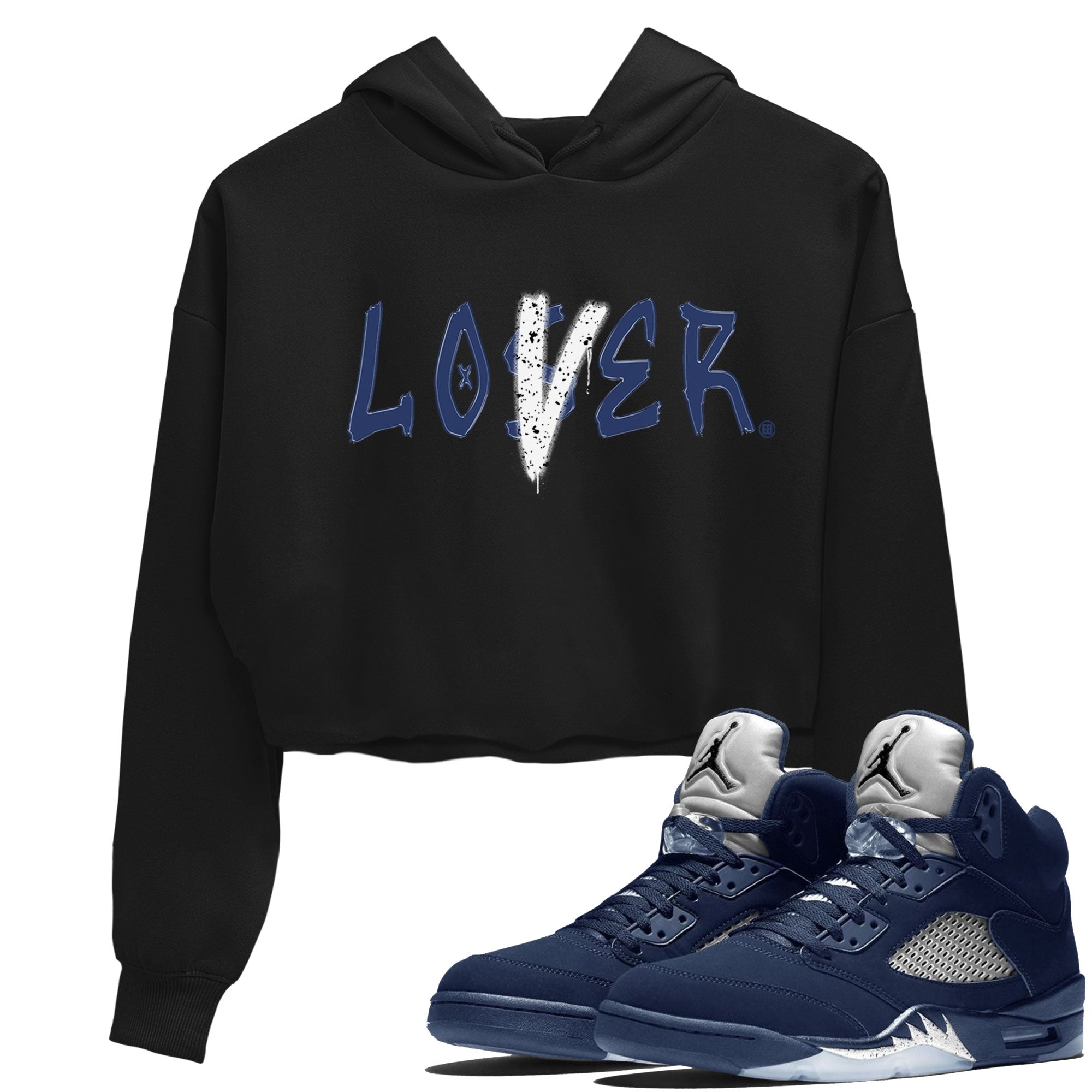 Loser Lover snkmatch Women's Top - Air Jordan 5 Georgetown