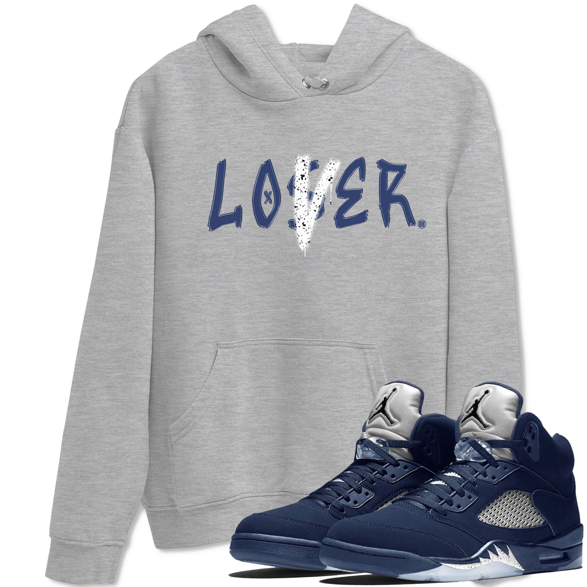 Loser Lover snkmatch Tee - Air Jordan 5 Georgetown