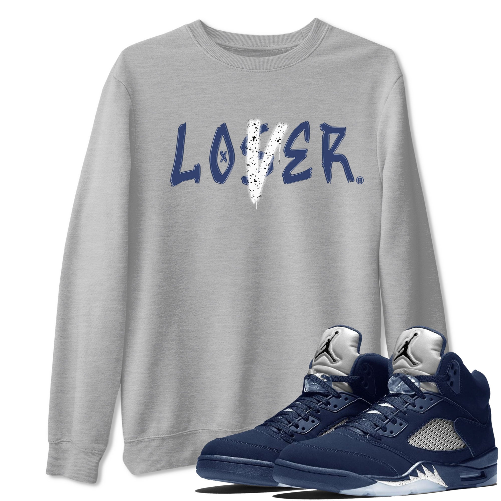 Loser Lover snkmatch Tee - Air Jordan 5 Georgetown