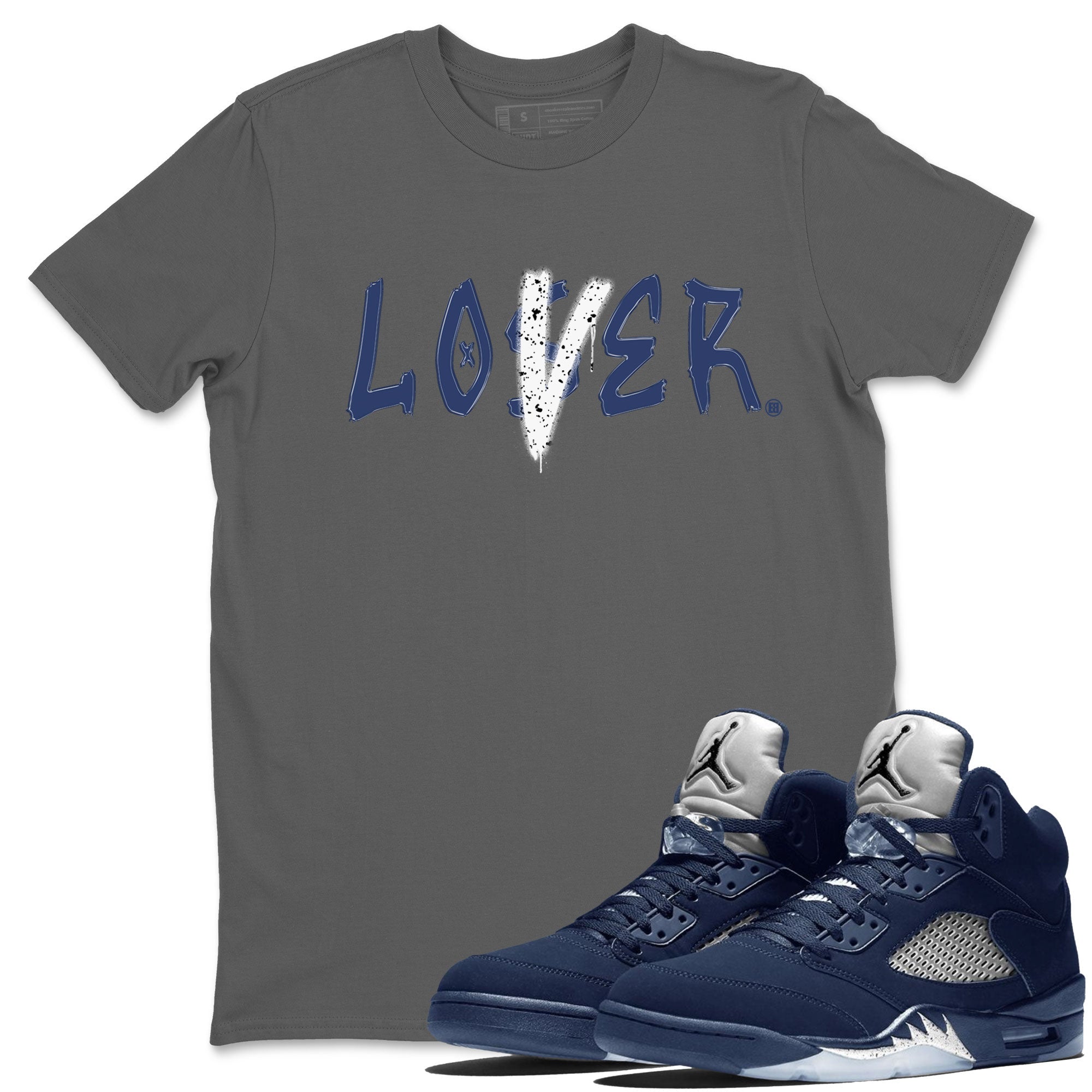 Loser Lover snkmatch Tee - Air Jordan 5 Georgetown
