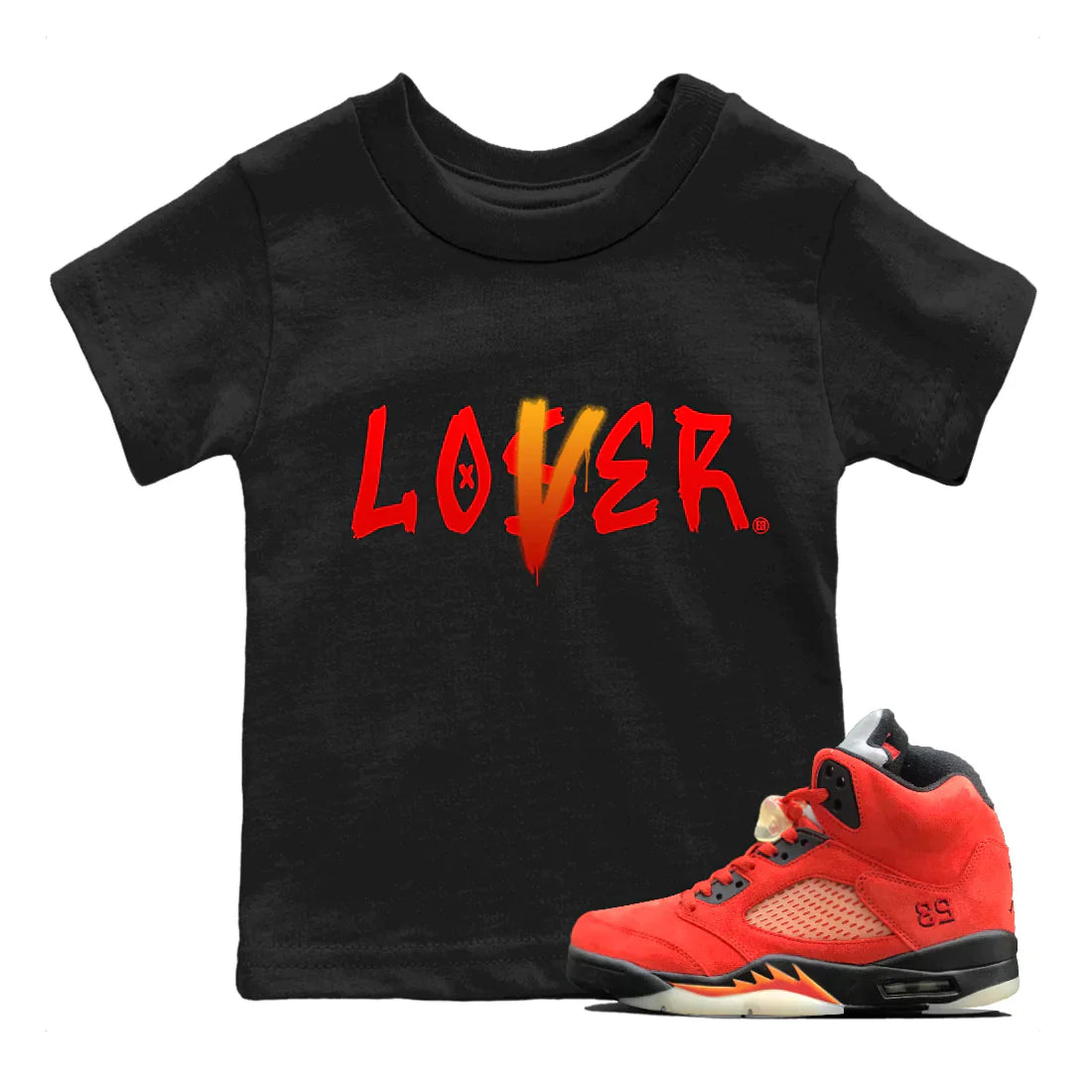 Loser Lover Kids Tops - Air Jordan 5 Mars For Her
