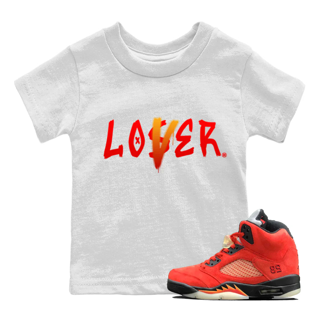 Loser Lover Kids Tops - Air Jordan 5 Mars For Her