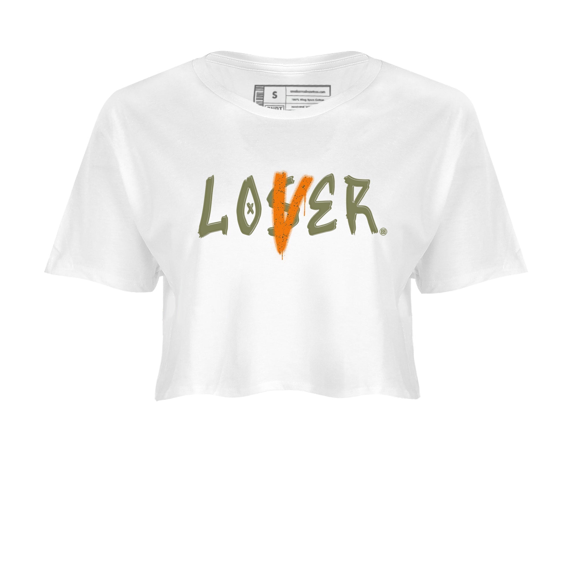 Loser Lover snkmatch Women's Top - Air Jordan 5 Olive