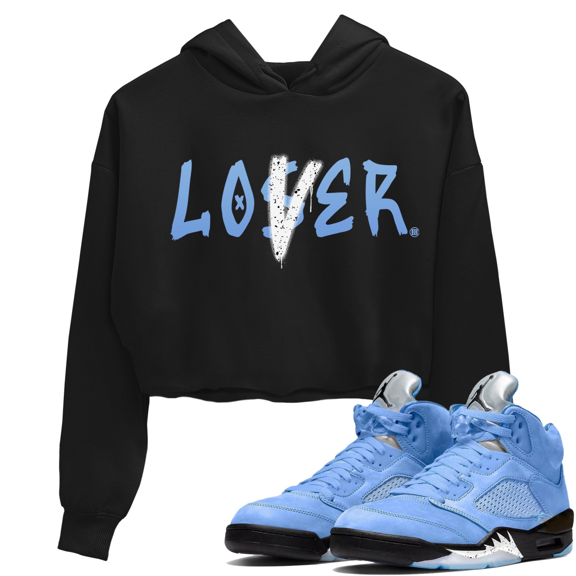 Loser Lover Women's Tops - Air Jordan 5 UNC