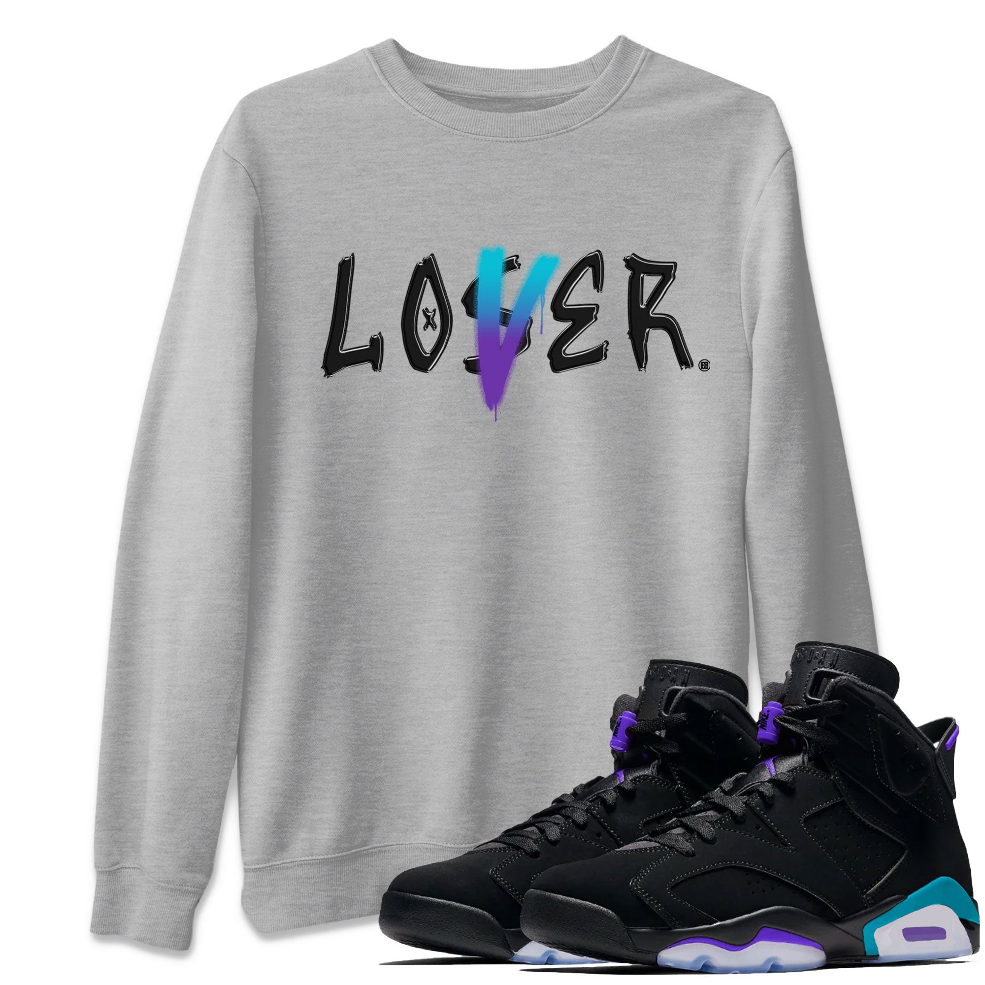 Loser Lover Unisex Tops - Air Jordan 6 Aqua