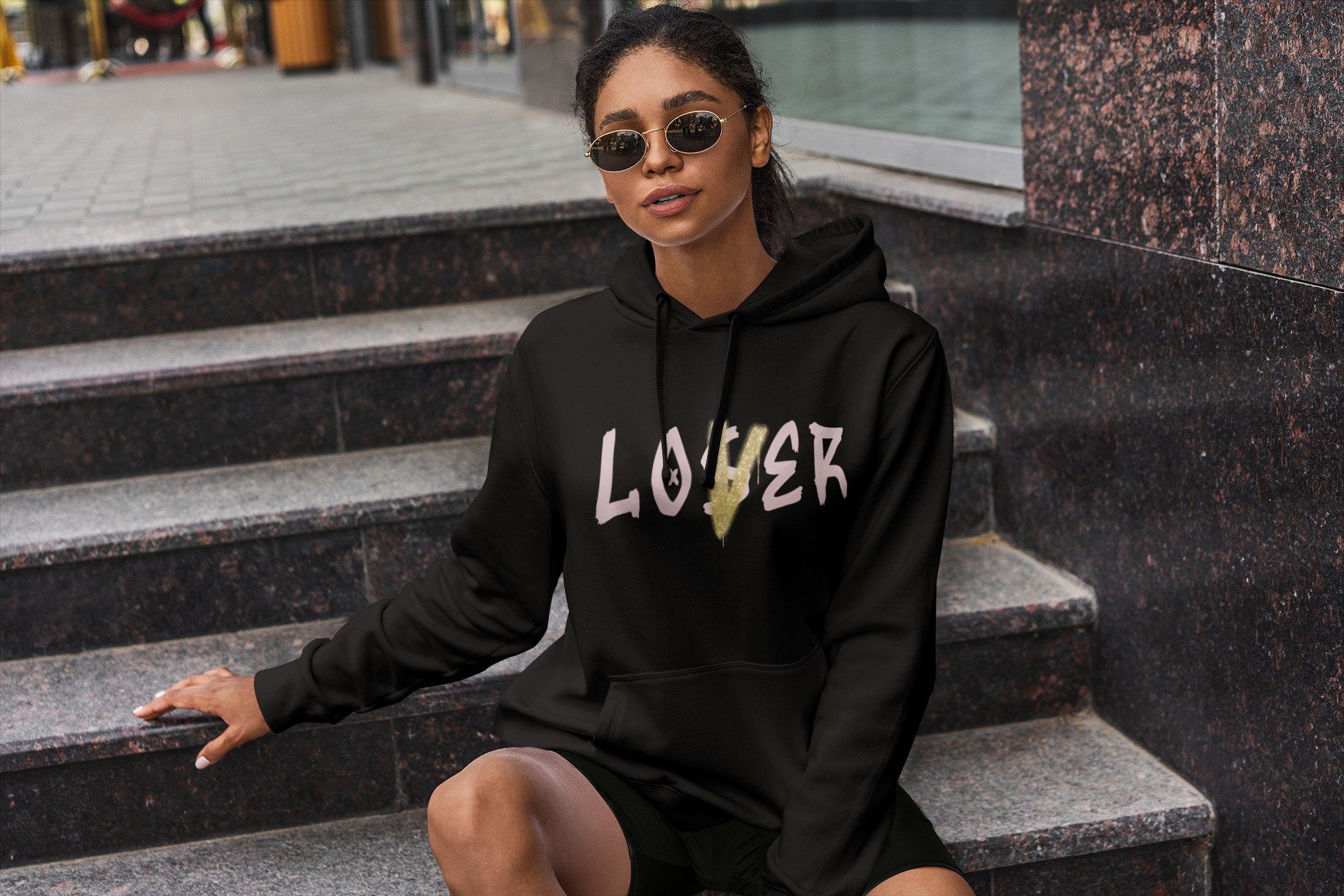 Loser Lover Unisex Tops - Air Jordan 6 Gold Hoops