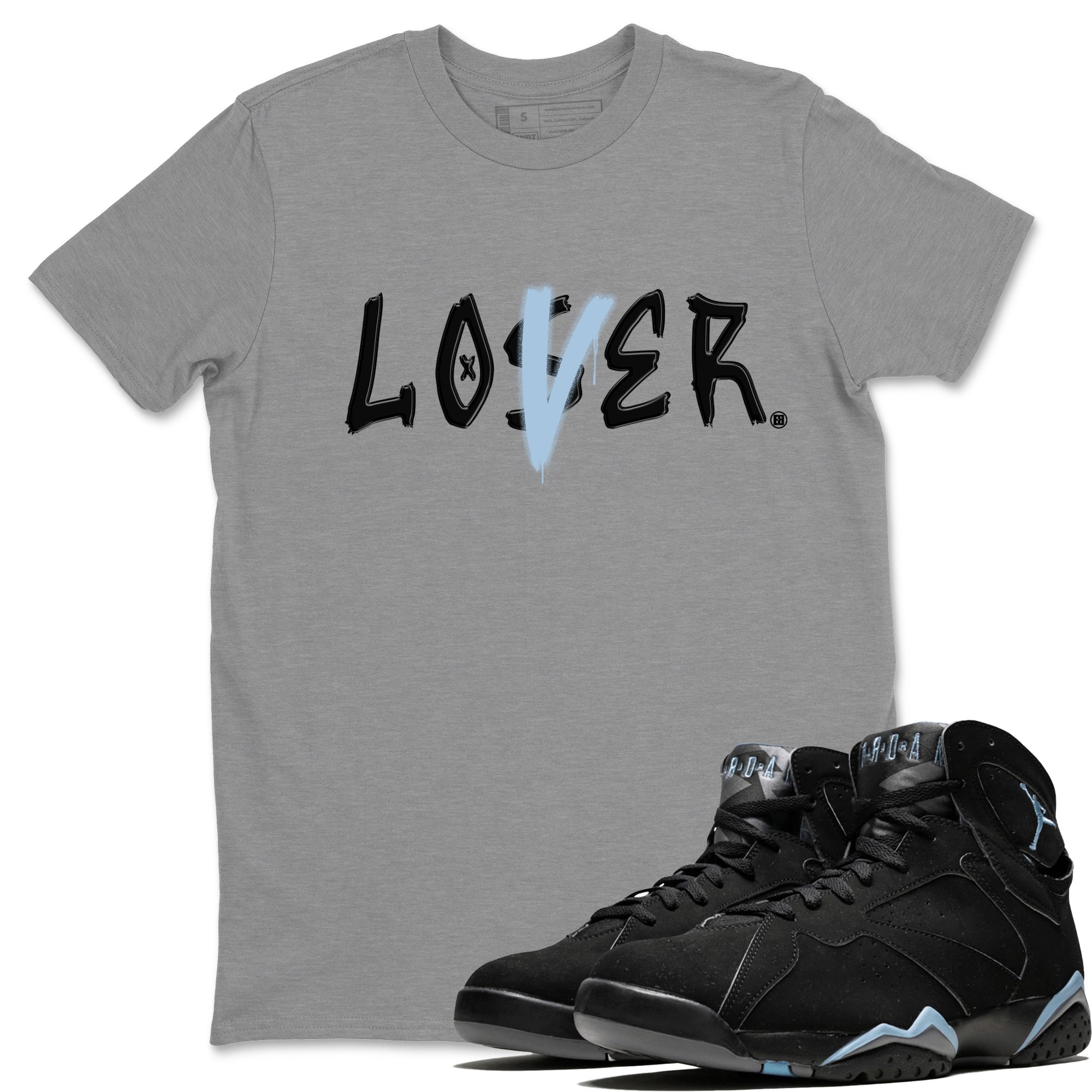 Loser Lover Unisex Tops - Air Jordan 7 Chambray