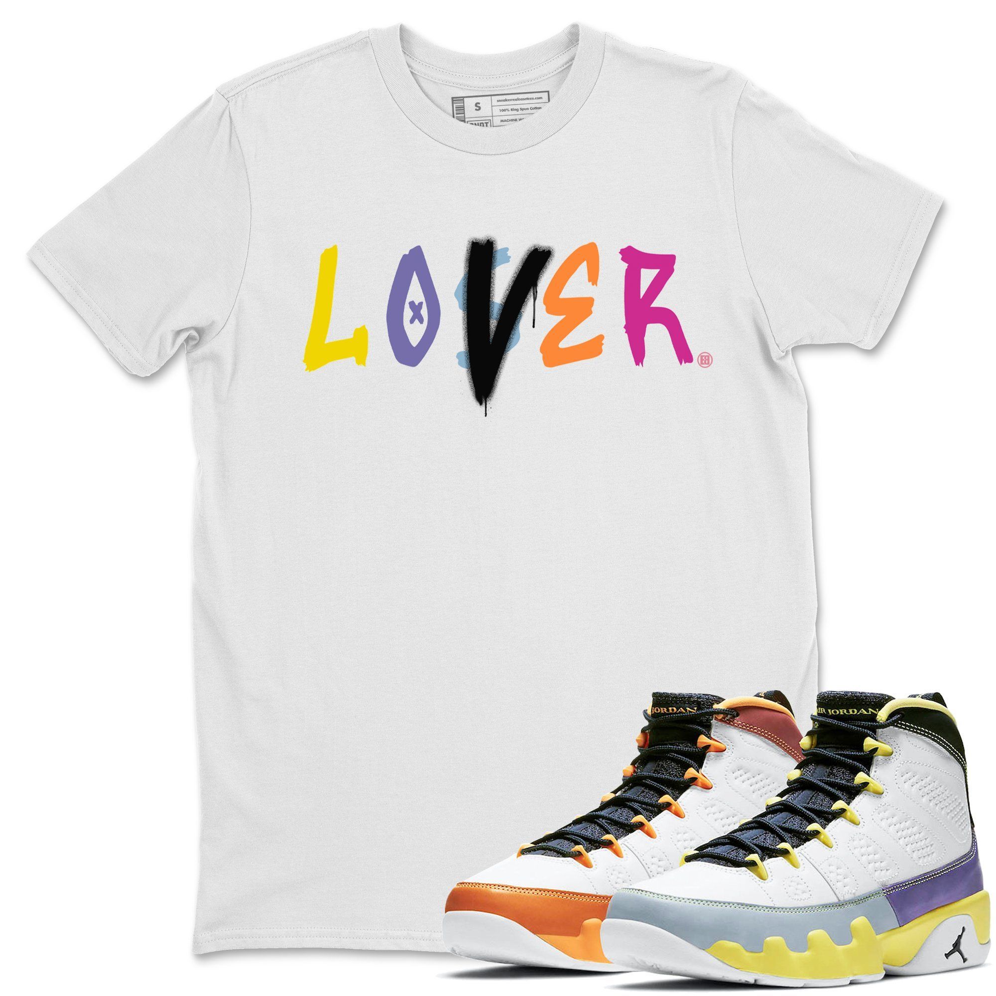 Loser Lover Unisex Tops - Air Jordan 9 Change The World