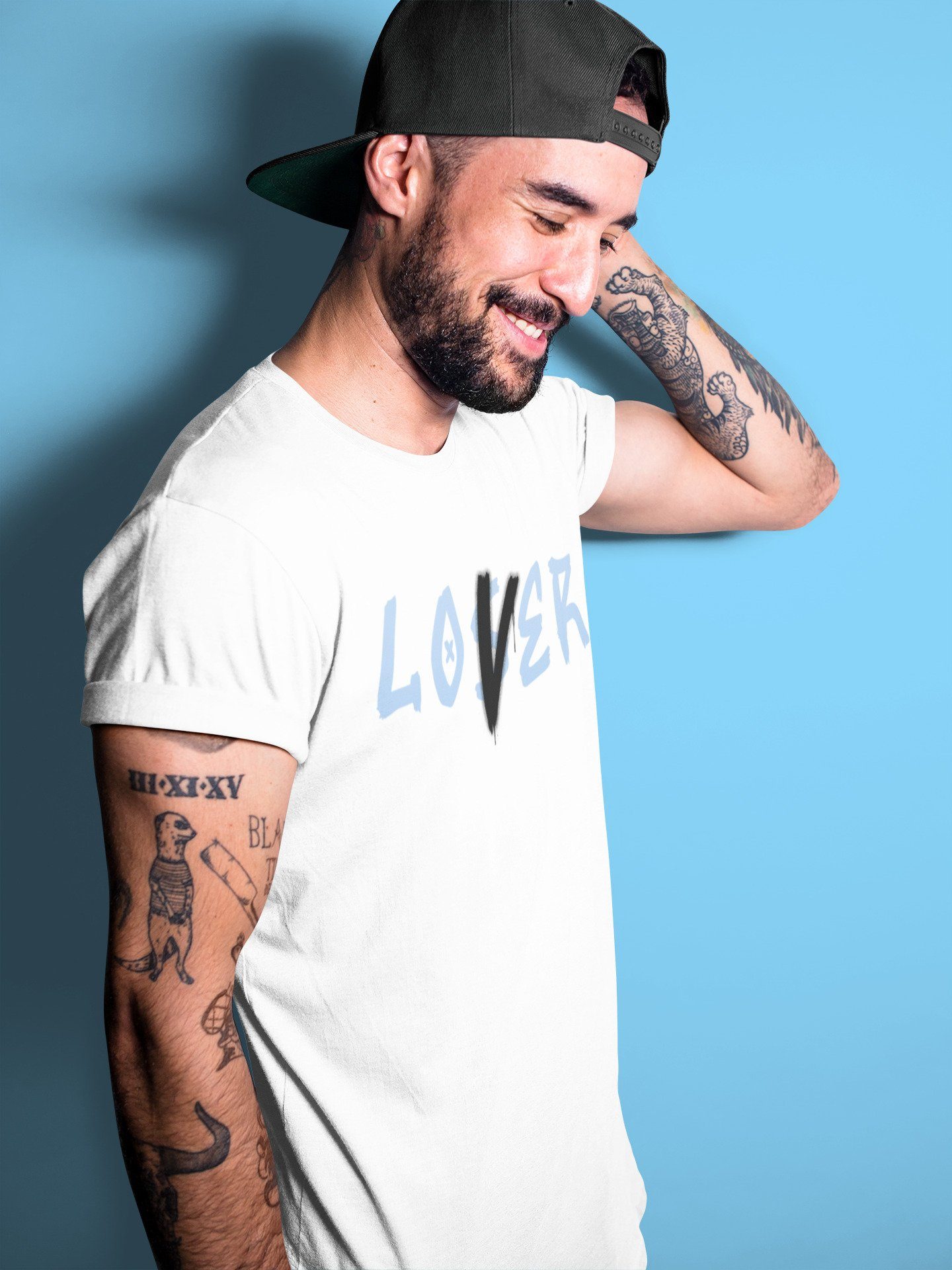 Loser Lover Unisex Tops - Air Jordan 1 University Blue