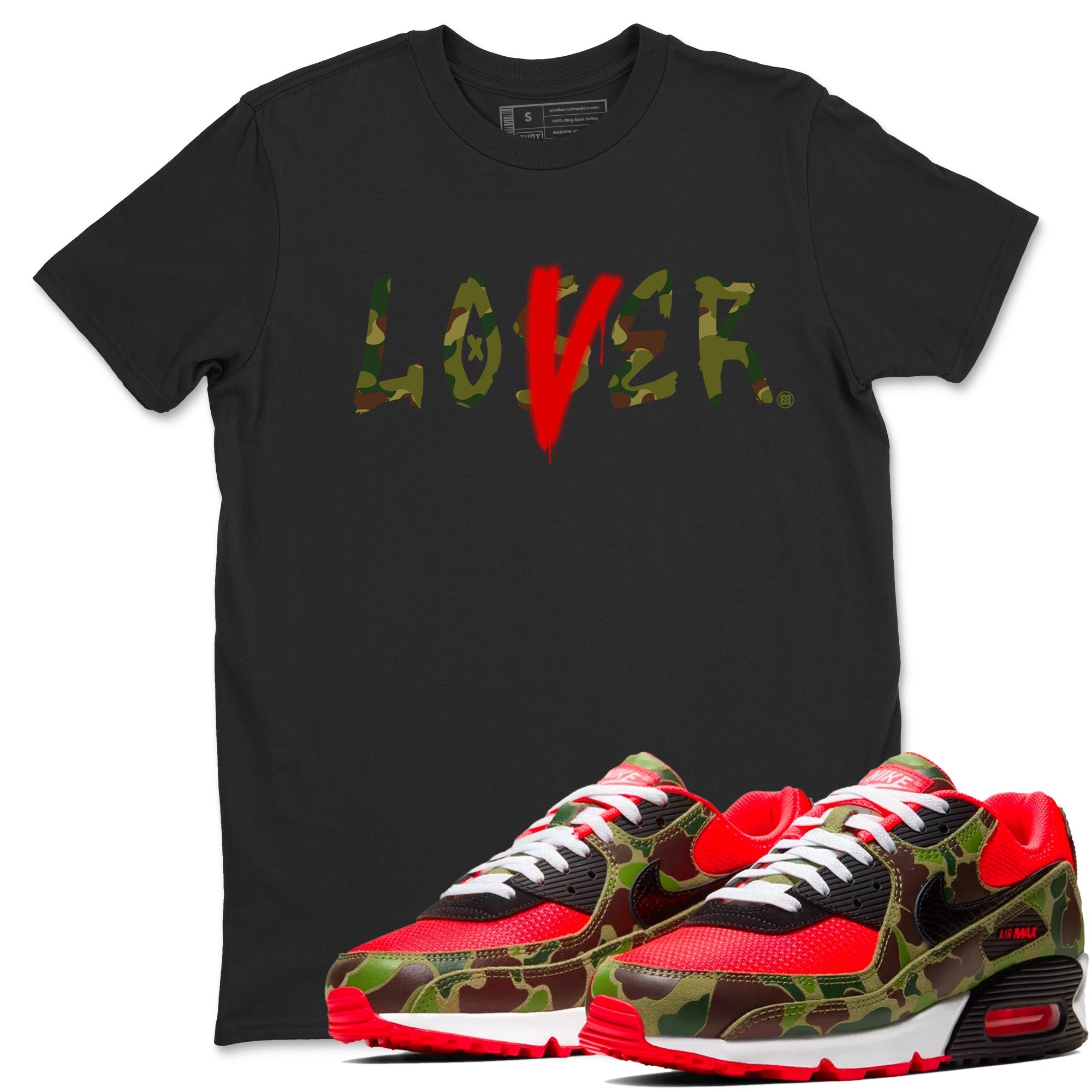 Loser Lover snkmatch Tees - Air Max 90 Reverse Duck Camo