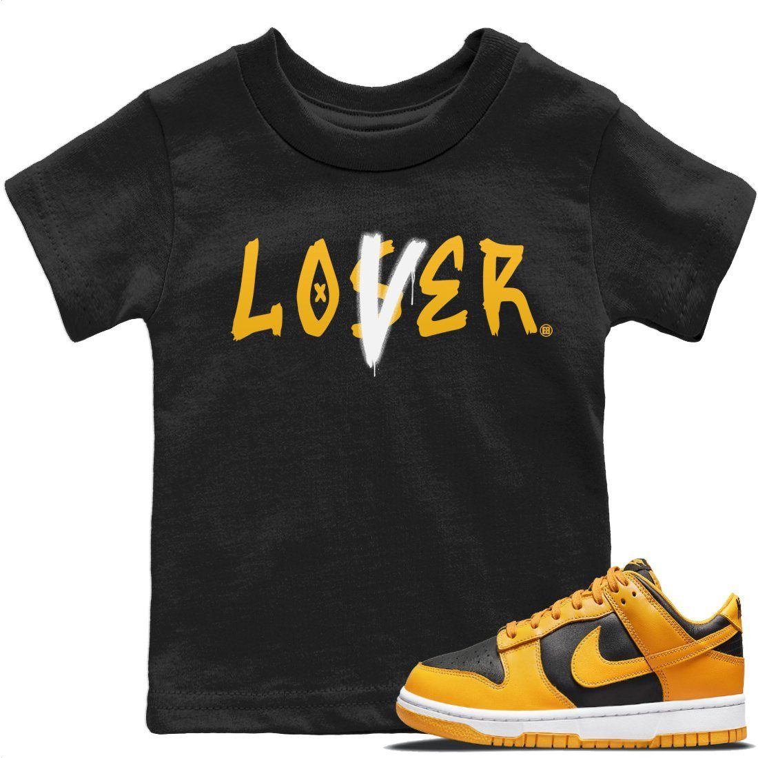 Loser Lover Kids Tops - Dunk Championship Goldenrod